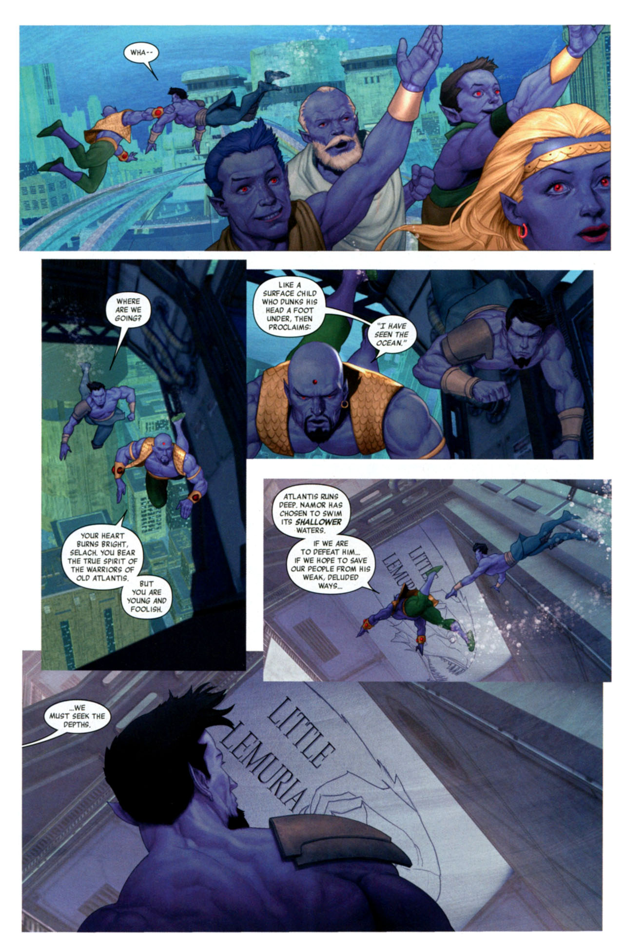 Read online Namor: The First Mutant comic -  Issue #6 - 6