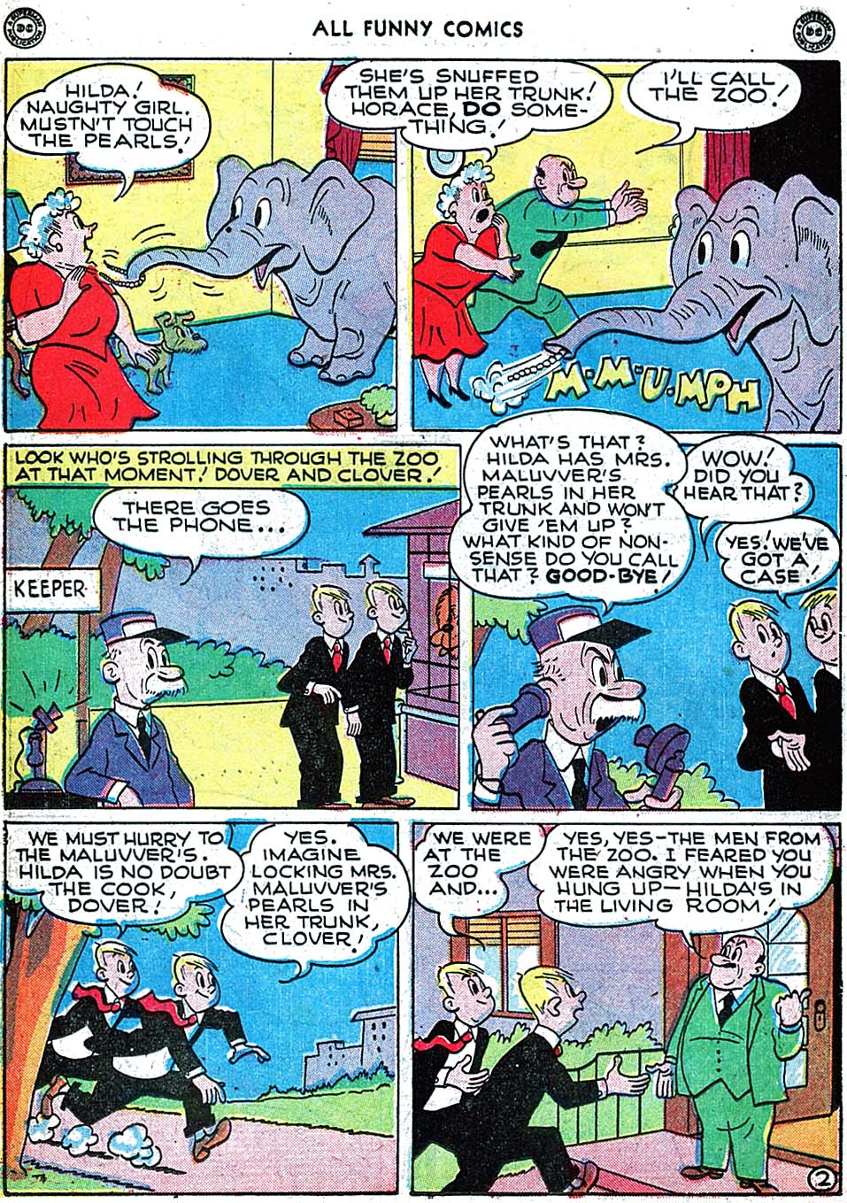 Read online All Funny Comics comic -  Issue #14 - 38