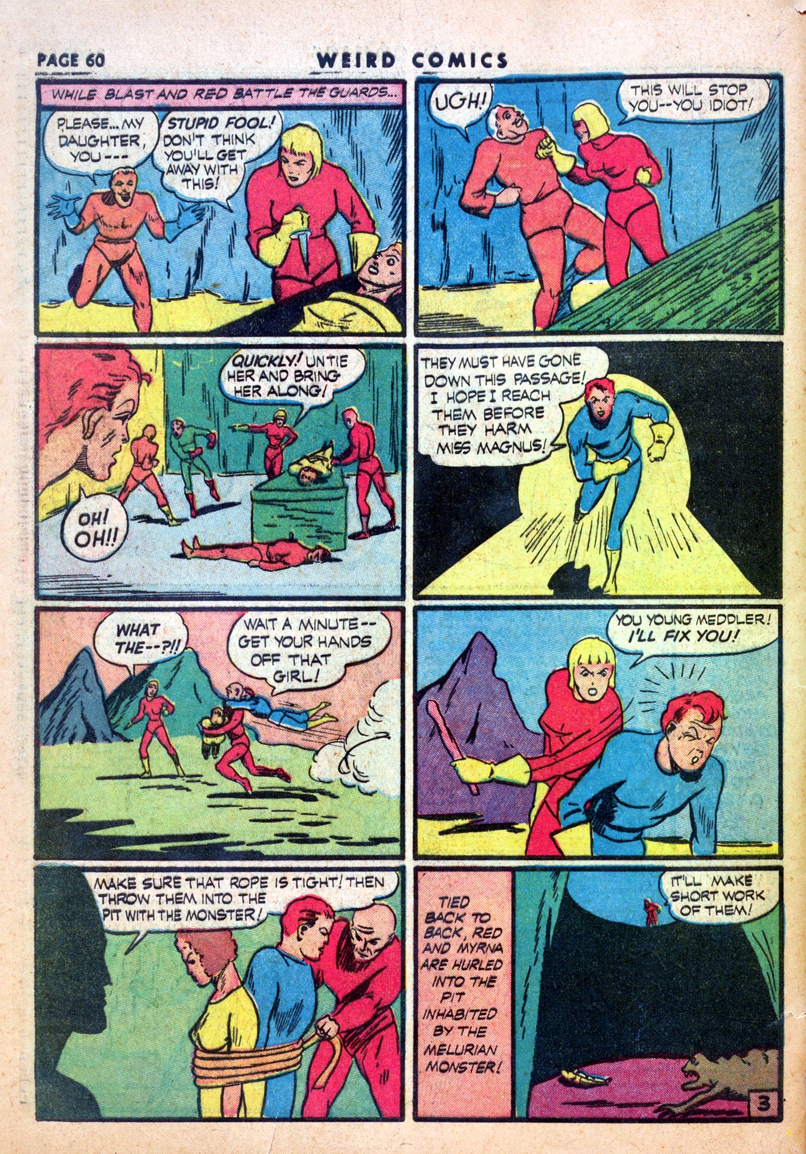 Read online Weird Comics comic -  Issue #14 - 61