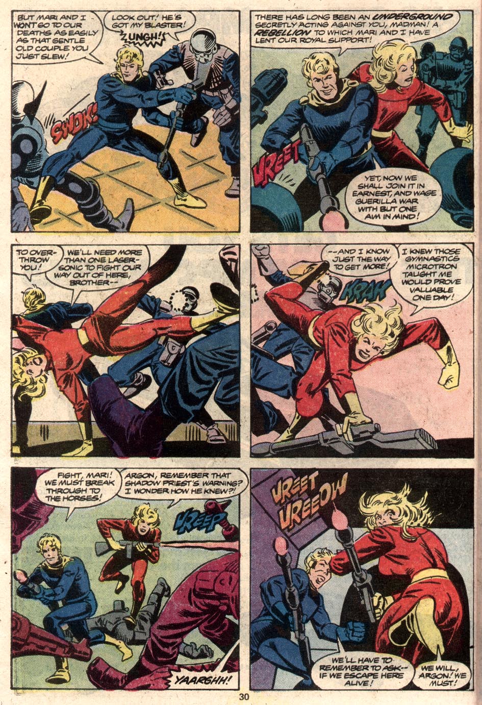 Read online Micronauts (1979) comic -  Issue # _Annual 1 - 22