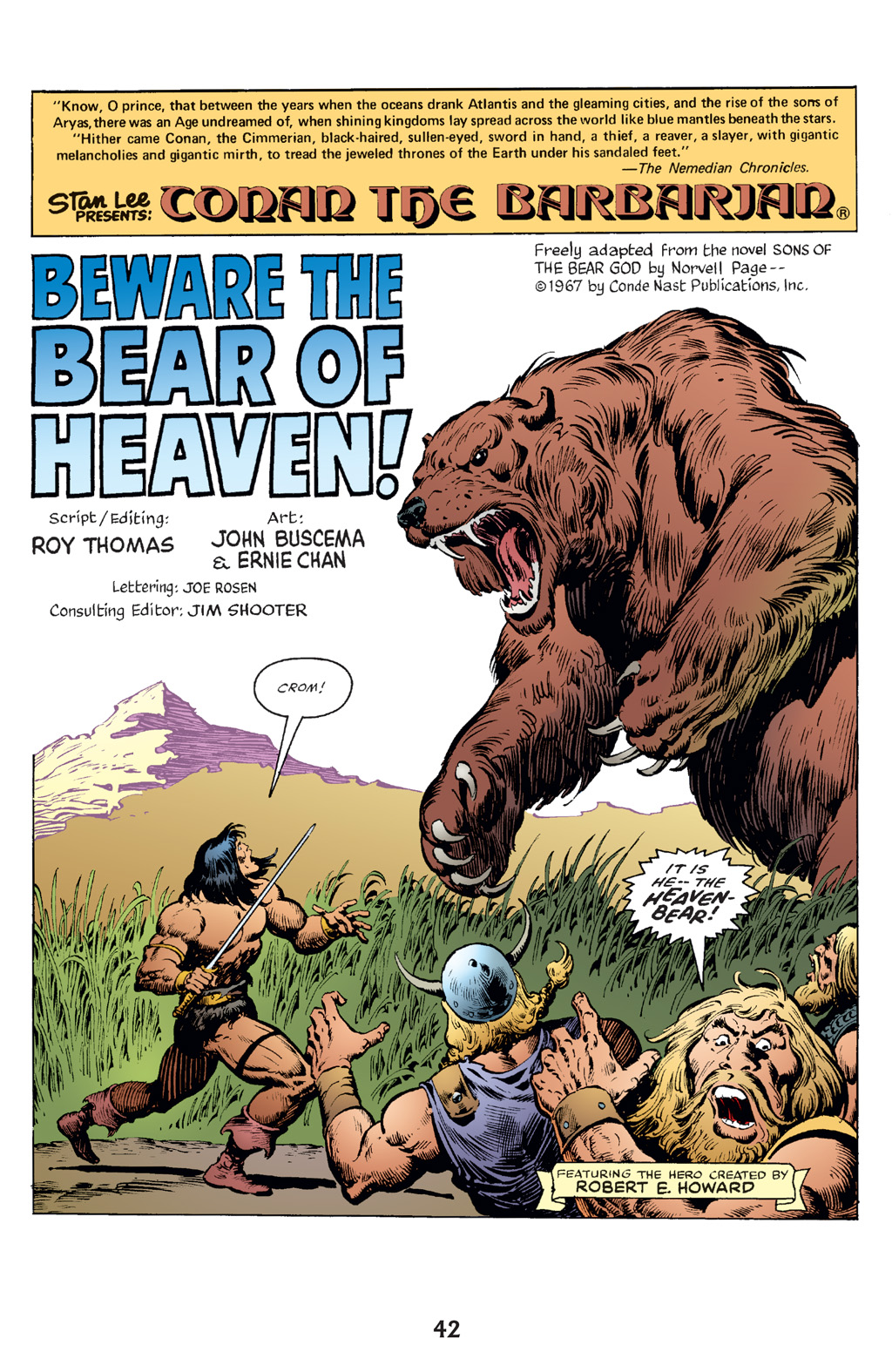 Read online The Chronicles of Conan comic -  Issue # TPB 14 (Part 1) - 42