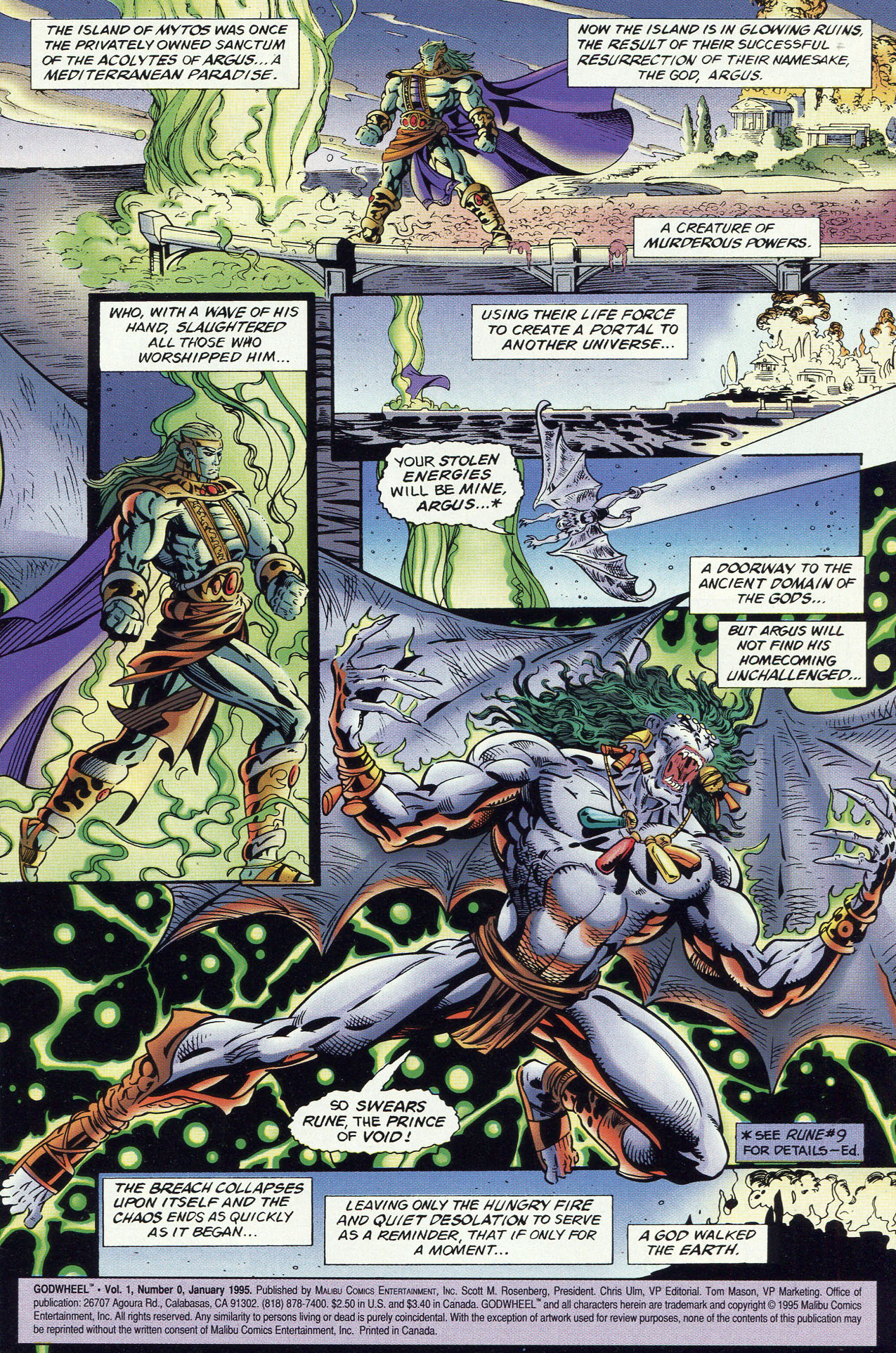 Read online Godwheel comic -  Issue # (1995) _TPB - 8