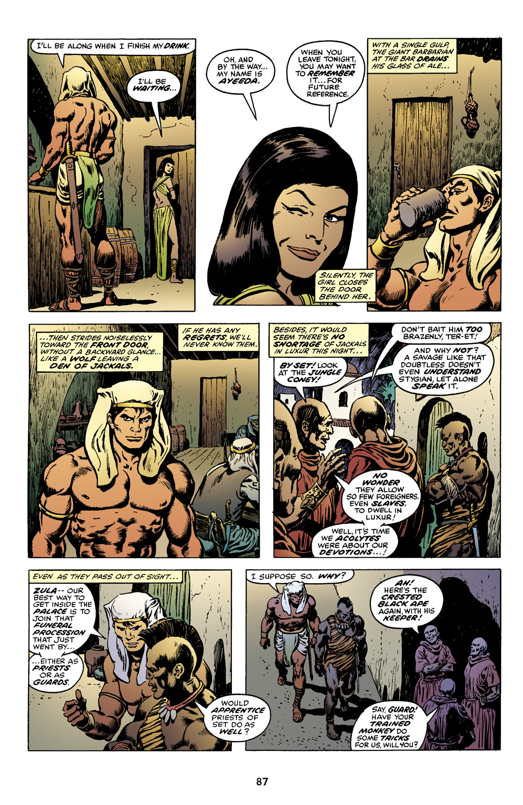 Read online The Chronicles of Conan comic -  Issue # TPB 11 (Part 1) - 87