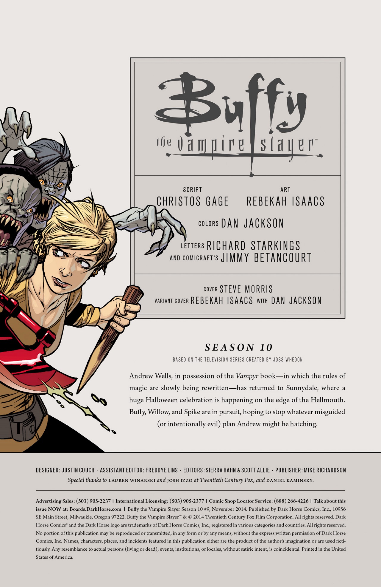 Read online Buffy the Vampire Slayer Season Ten comic -  Issue #9 - 2