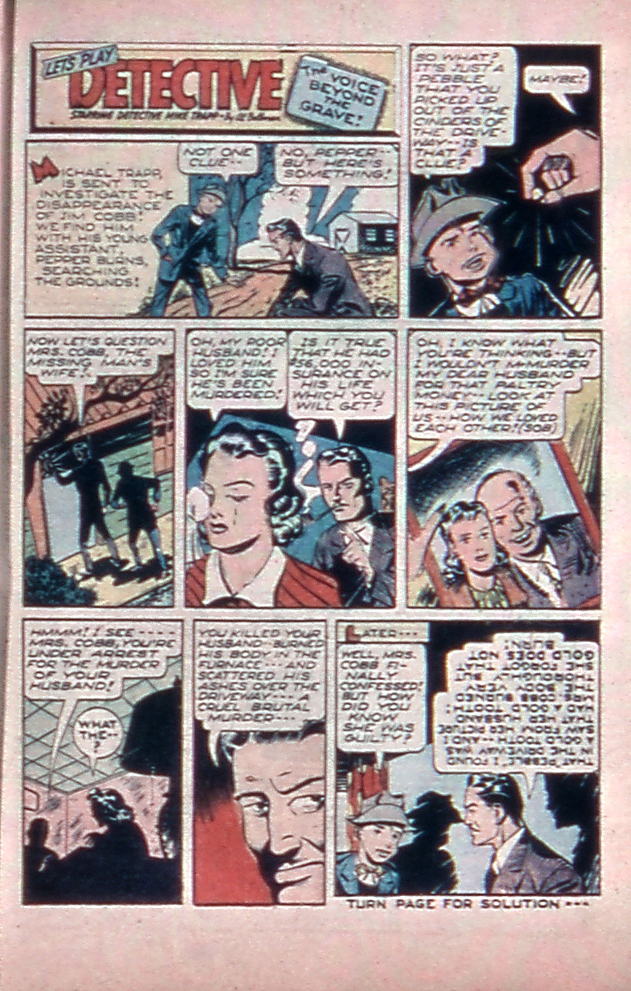 Read online Mystic Comics (1944) comic -  Issue #4 - 33