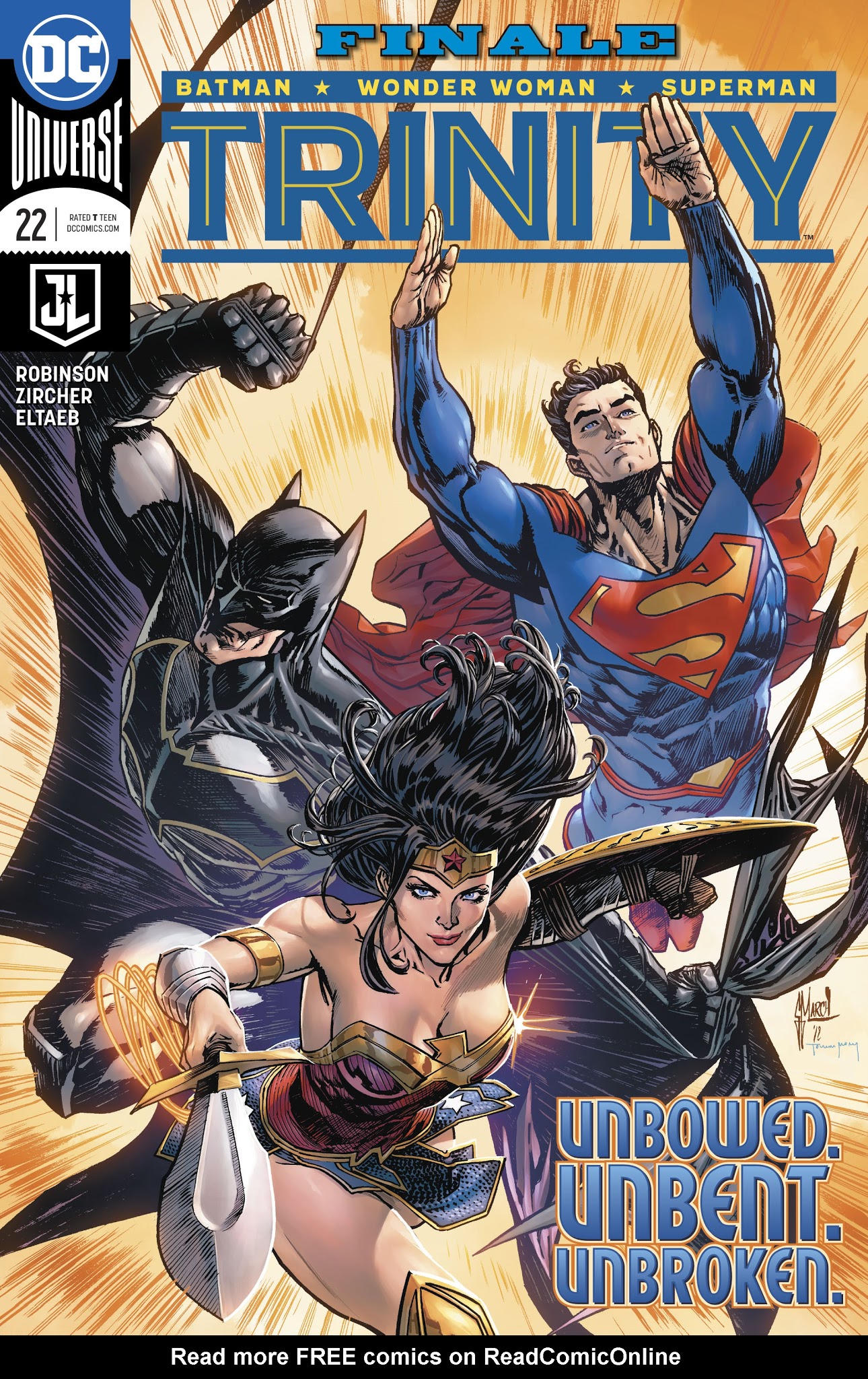 Read online Trinity (2016) comic -  Issue #22 - 1