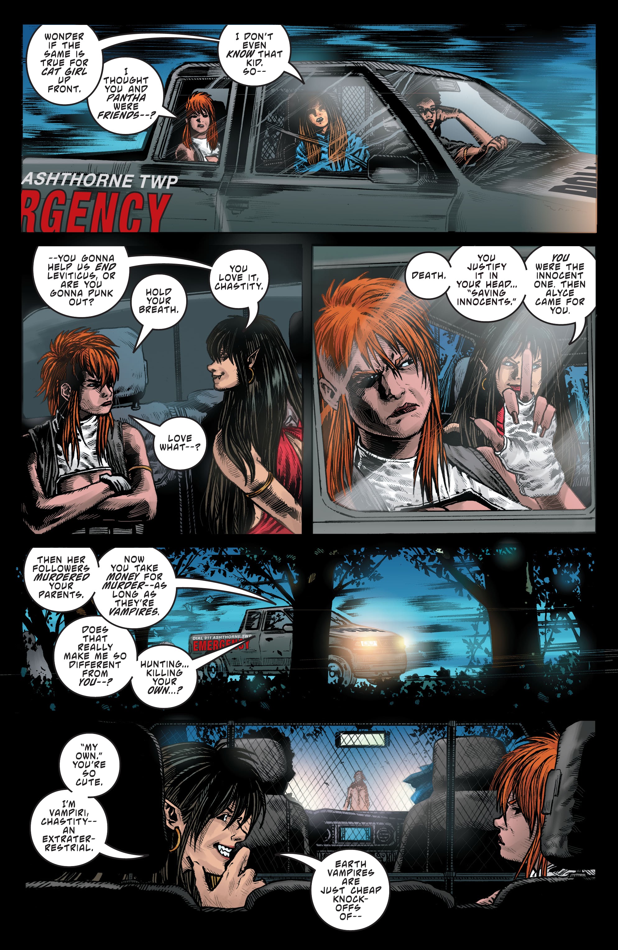 Read online Sacred Six comic -  Issue #11 - 13
