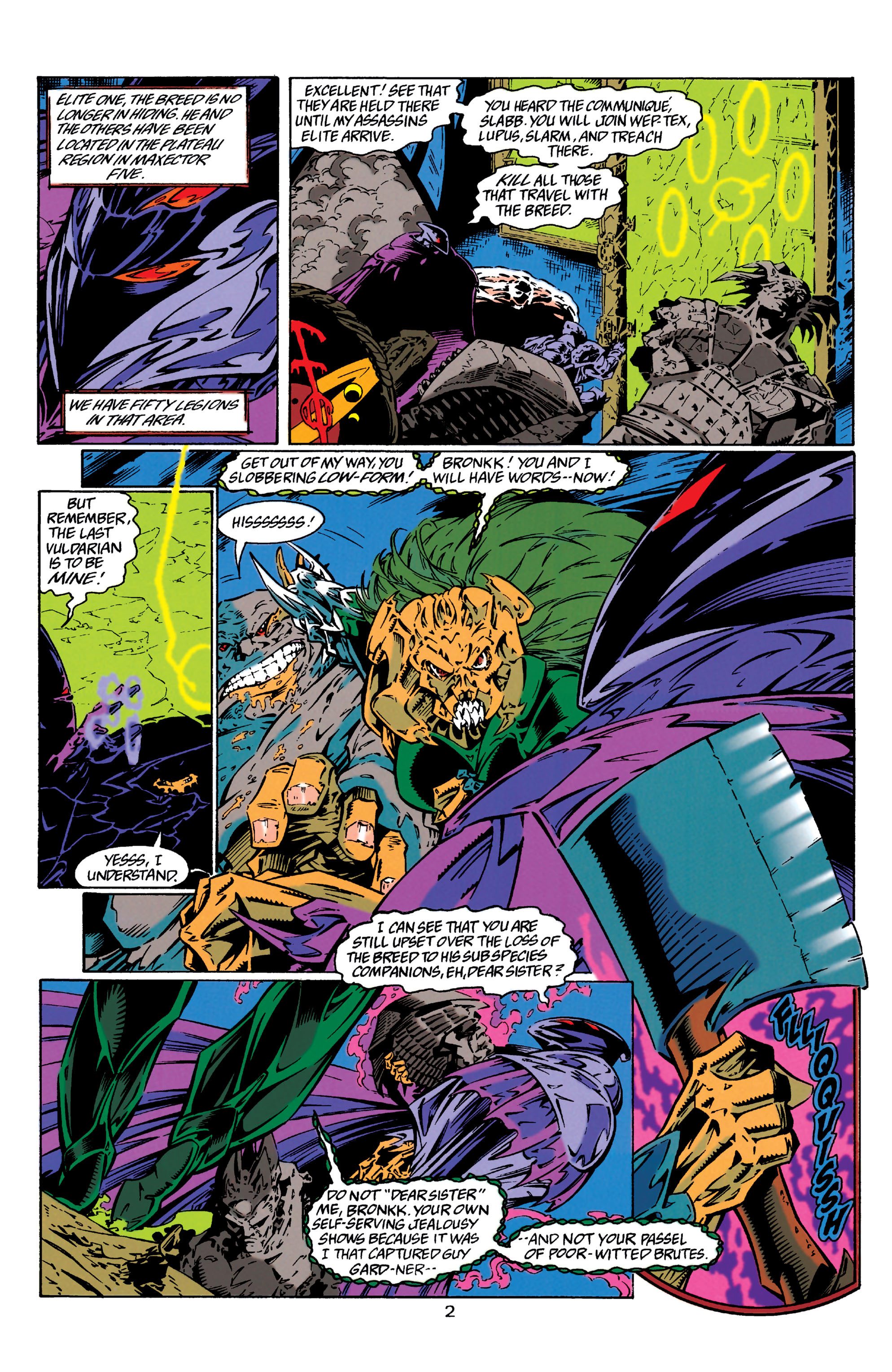 Read online Guy Gardner: Warrior comic -  Issue #34 - 3
