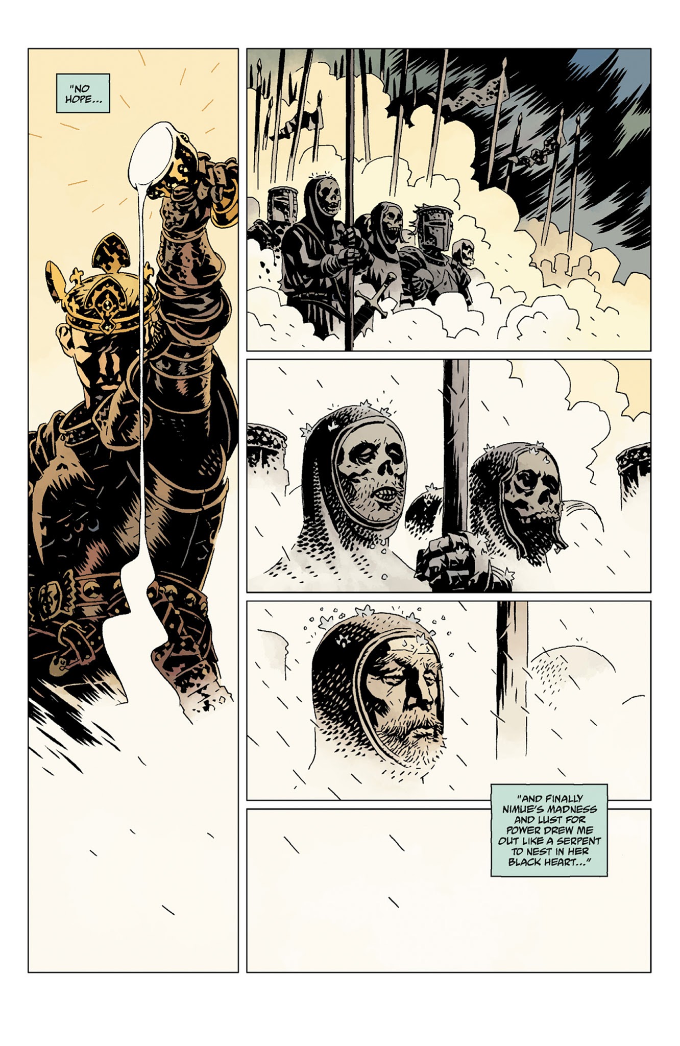 Read online Hellboy: The Storm And The Fury comic -  Issue # TPB - 109