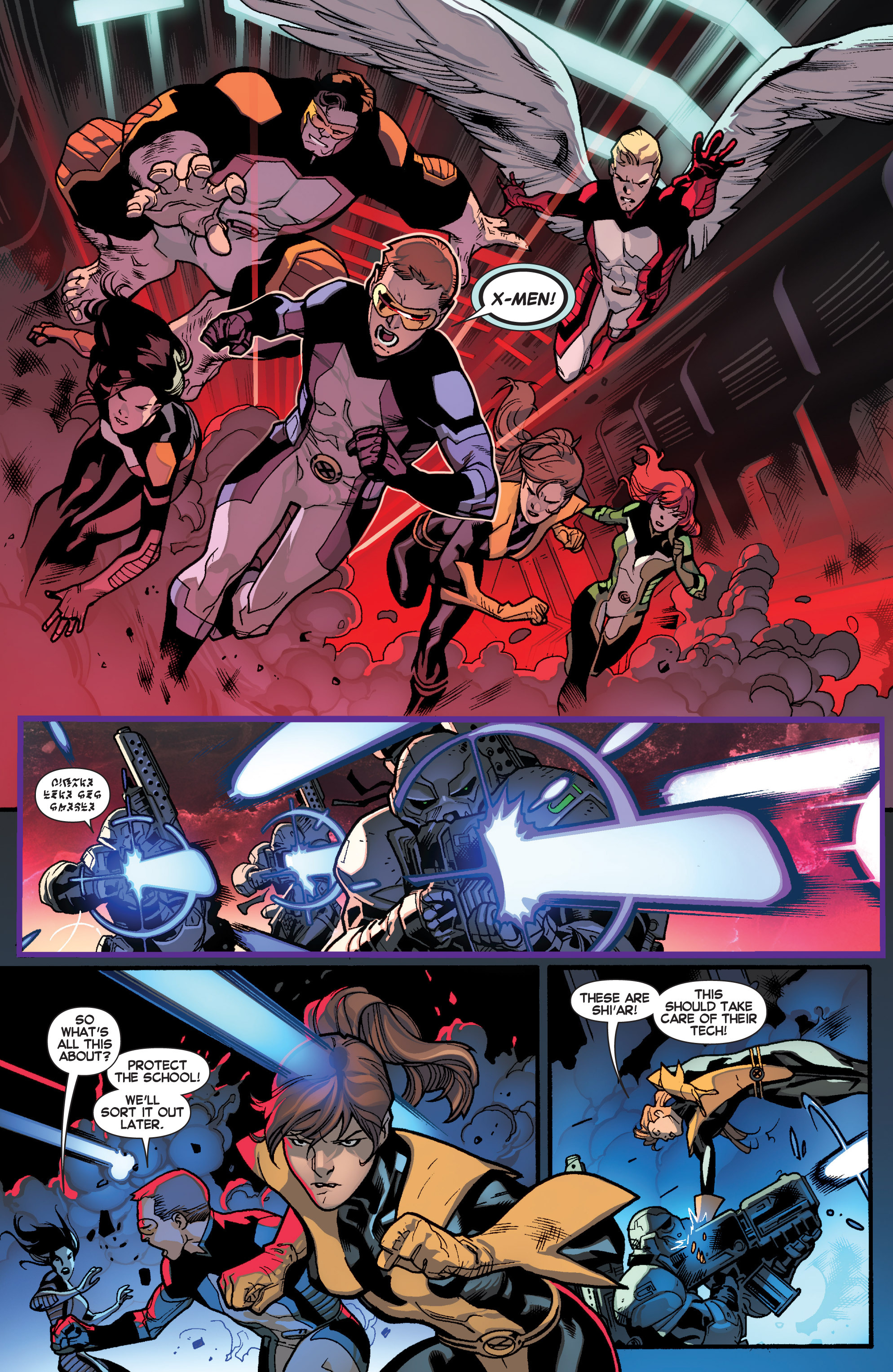 Read online Guardians of the Galaxy/All-New X-Men: The Trial of Jean Grey comic -  Issue # TPB - 14