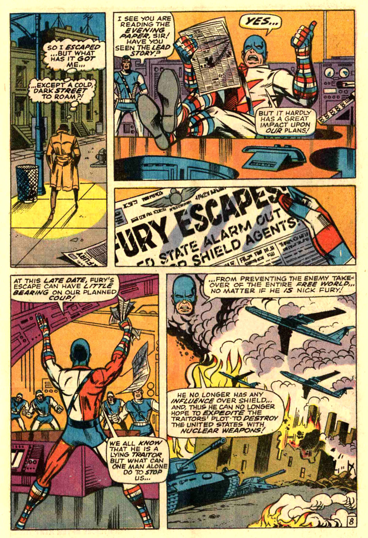 Read online Nick Fury, Agent of SHIELD comic -  Issue #13 - 13