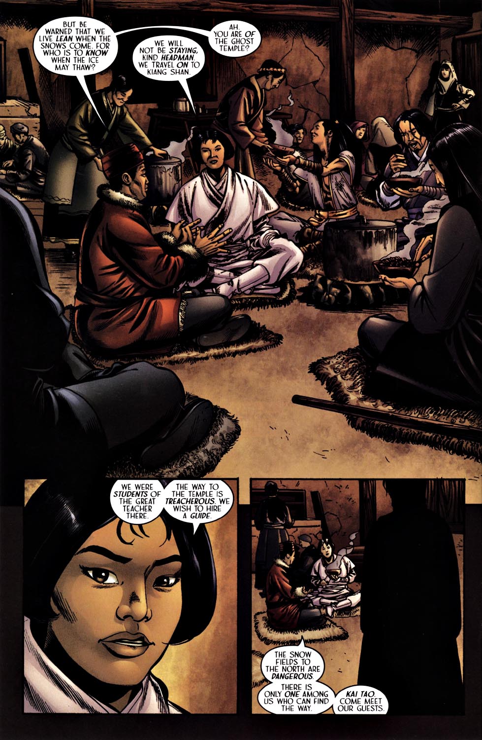 Read online Silken Ghost comic -  Issue #3 - 8
