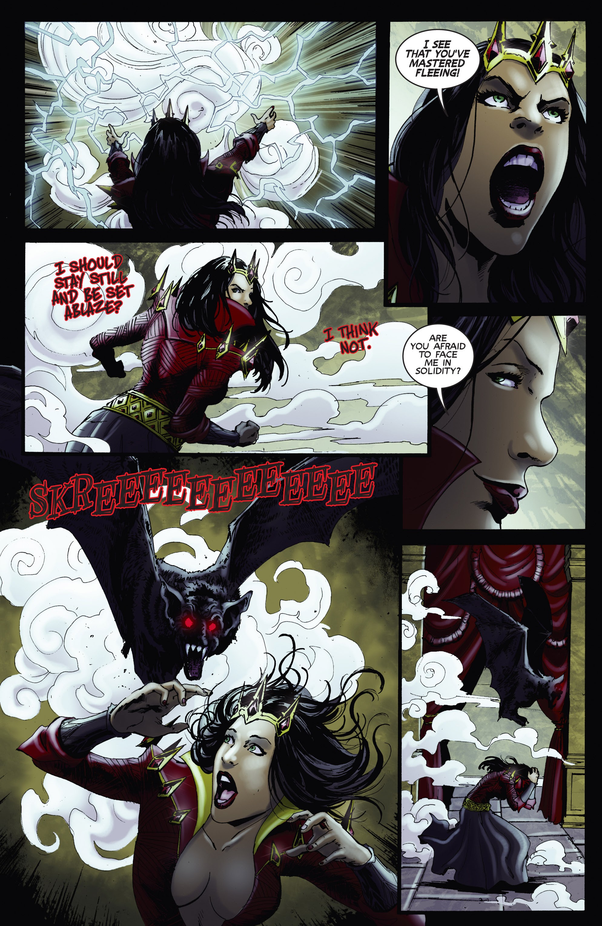 Read online Blood Queen Vs. Dracula comic -  Issue #4 - 9