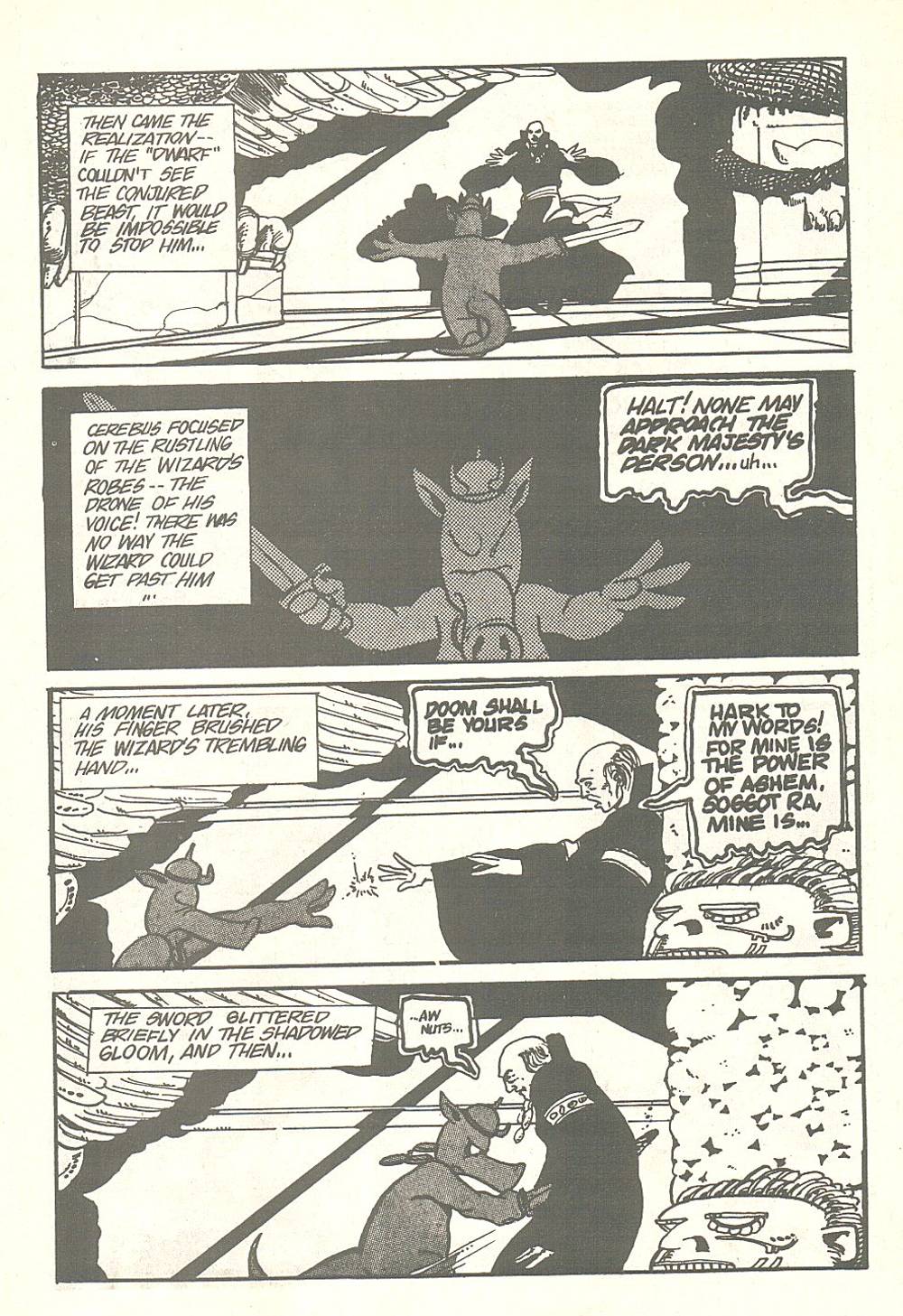 Read online Cerebus comic -  Issue #1 - 21