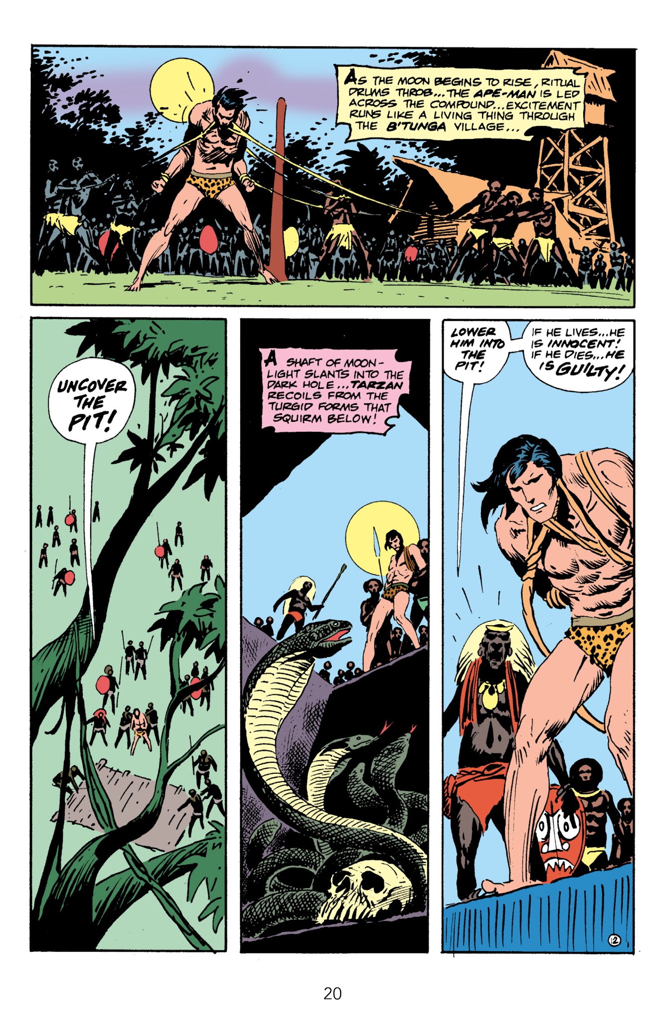 Read online Edgar Rice Burroughs' Tarzan The Joe Kubert Years comic -  Issue # TPB 3 (Part 1) - 22