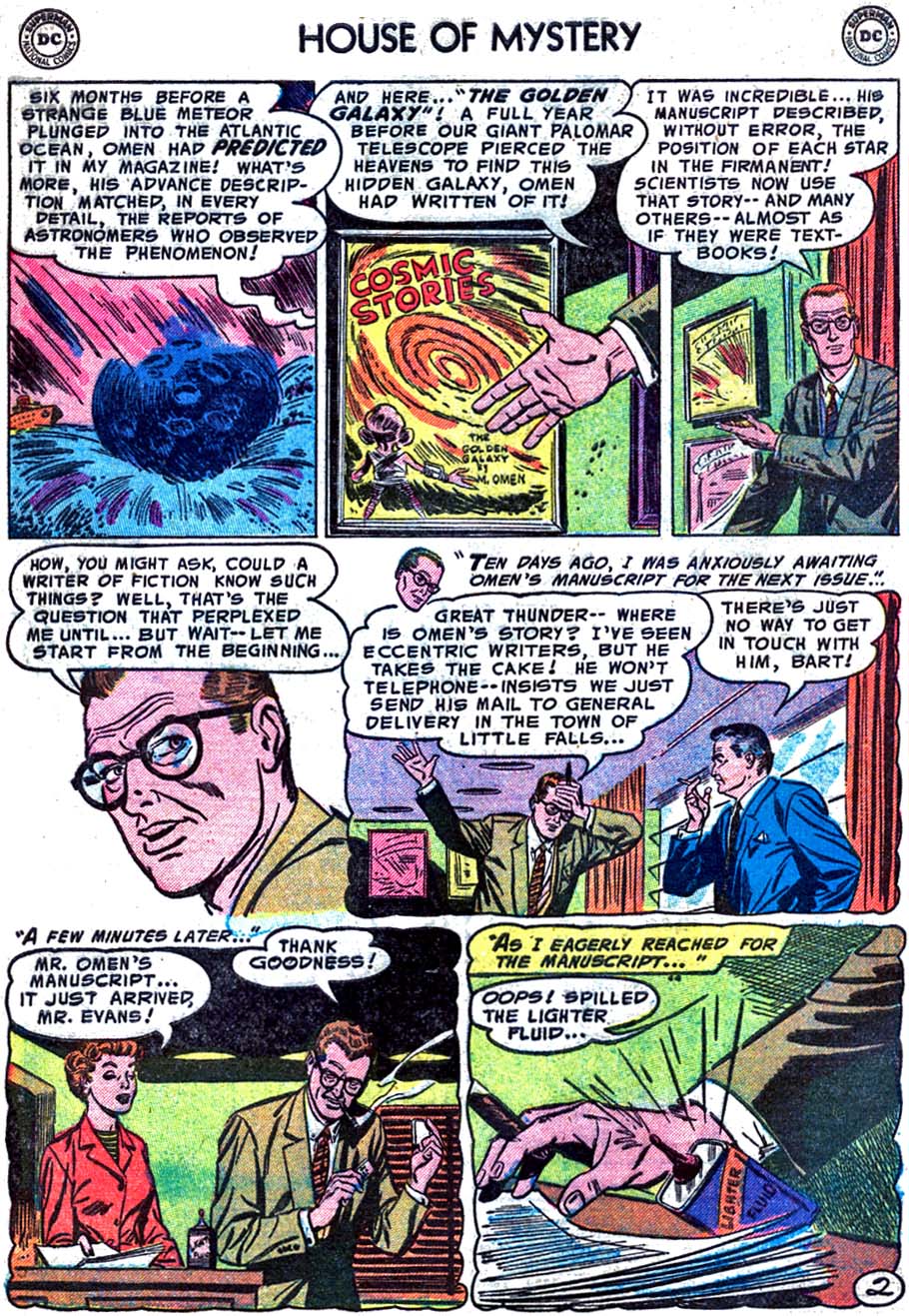 Read online House of Mystery (1951) comic -  Issue #49 - 4