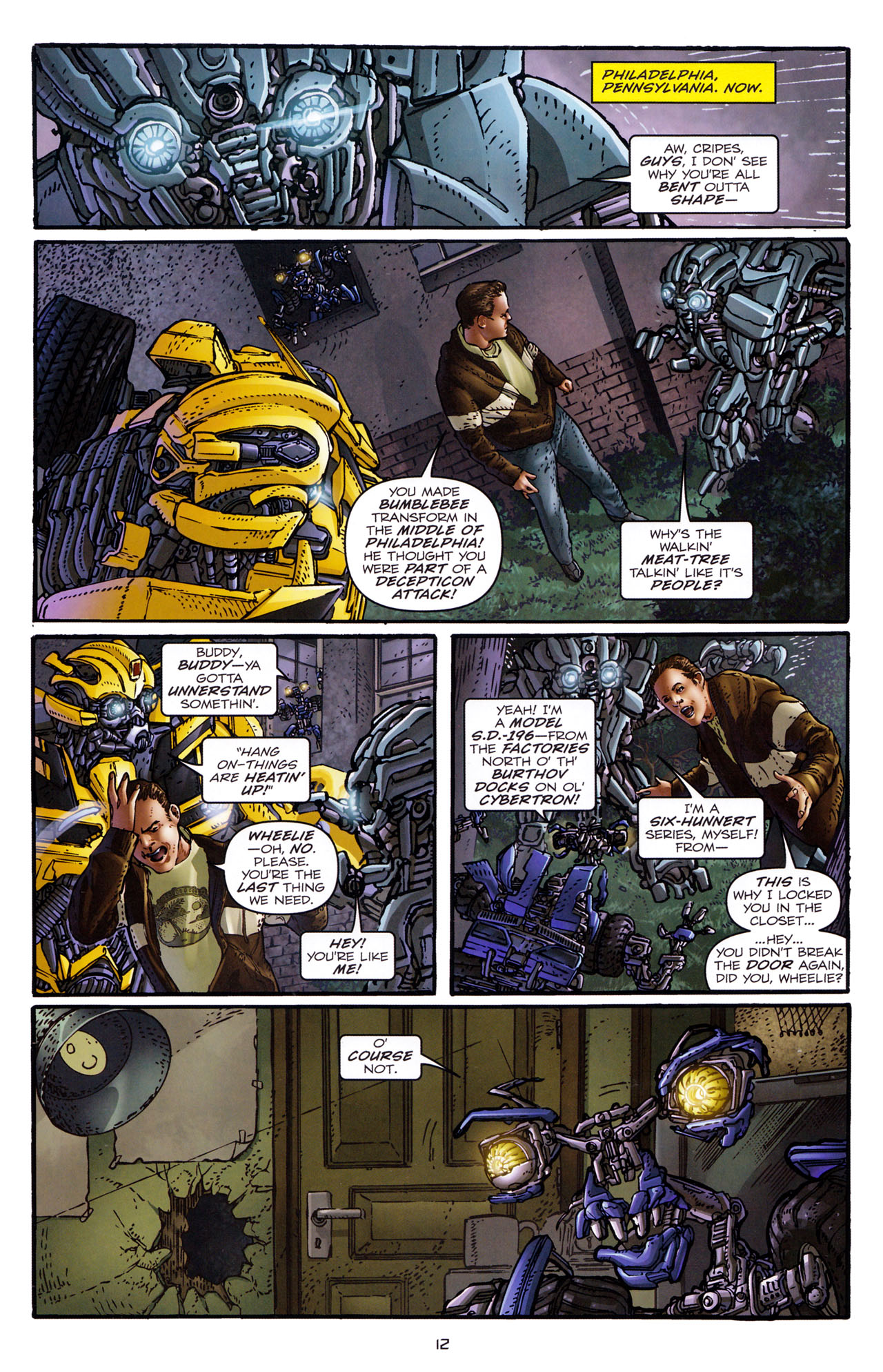 Read online Transformers: Dark of the Moon Rising Storm comic -  Issue #2 - 14