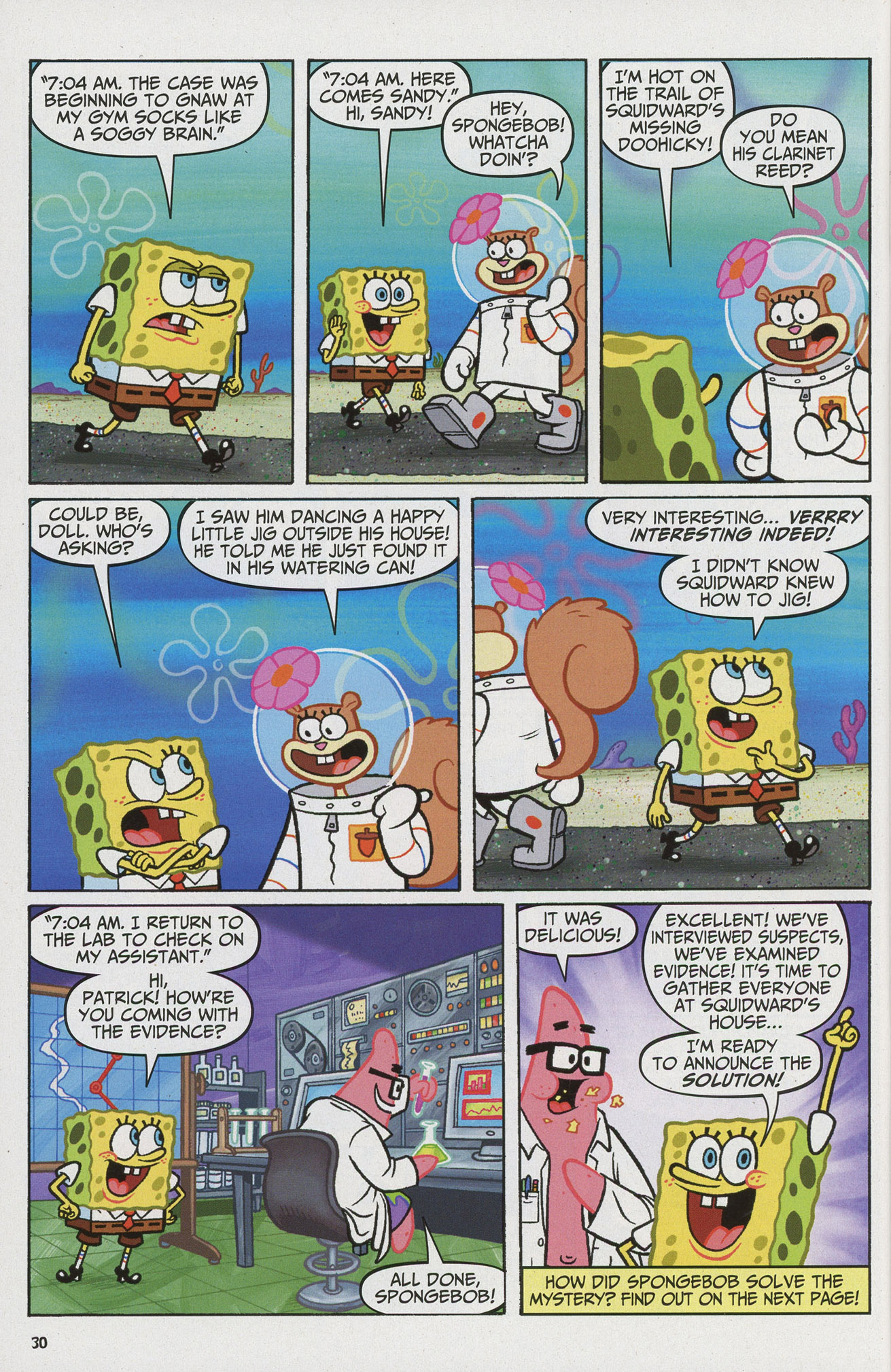Read online SpongeBob Comics comic -  Issue #13 - 31