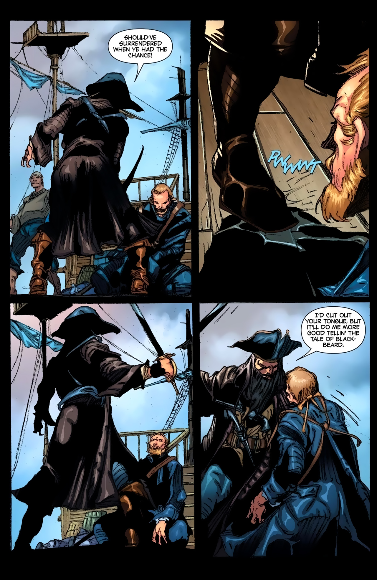 Read online Blackbeard: Legend of the Pyrate King comic -  Issue #6 - 4