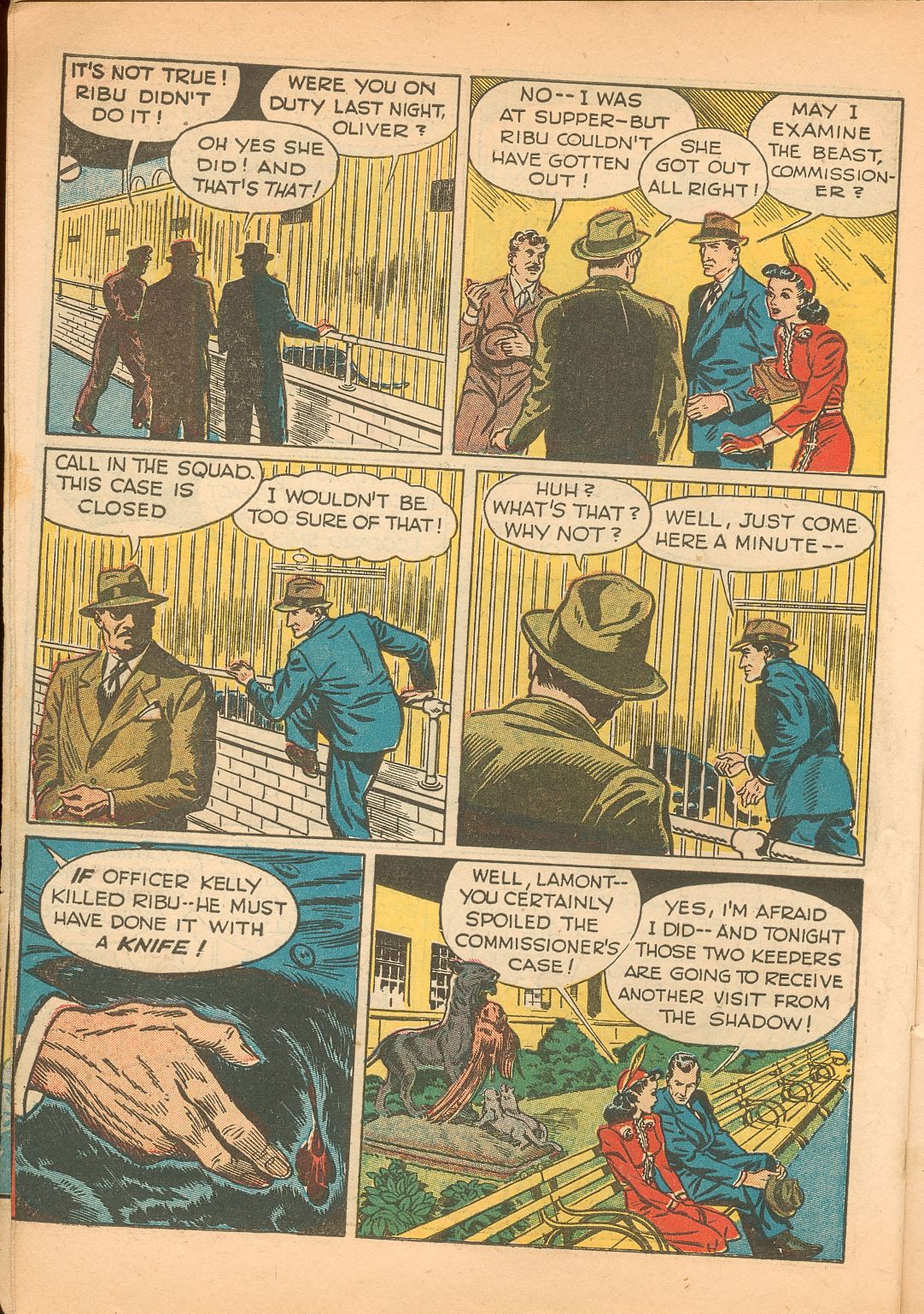 Read online Shadow Comics comic -  Issue #11 - 10