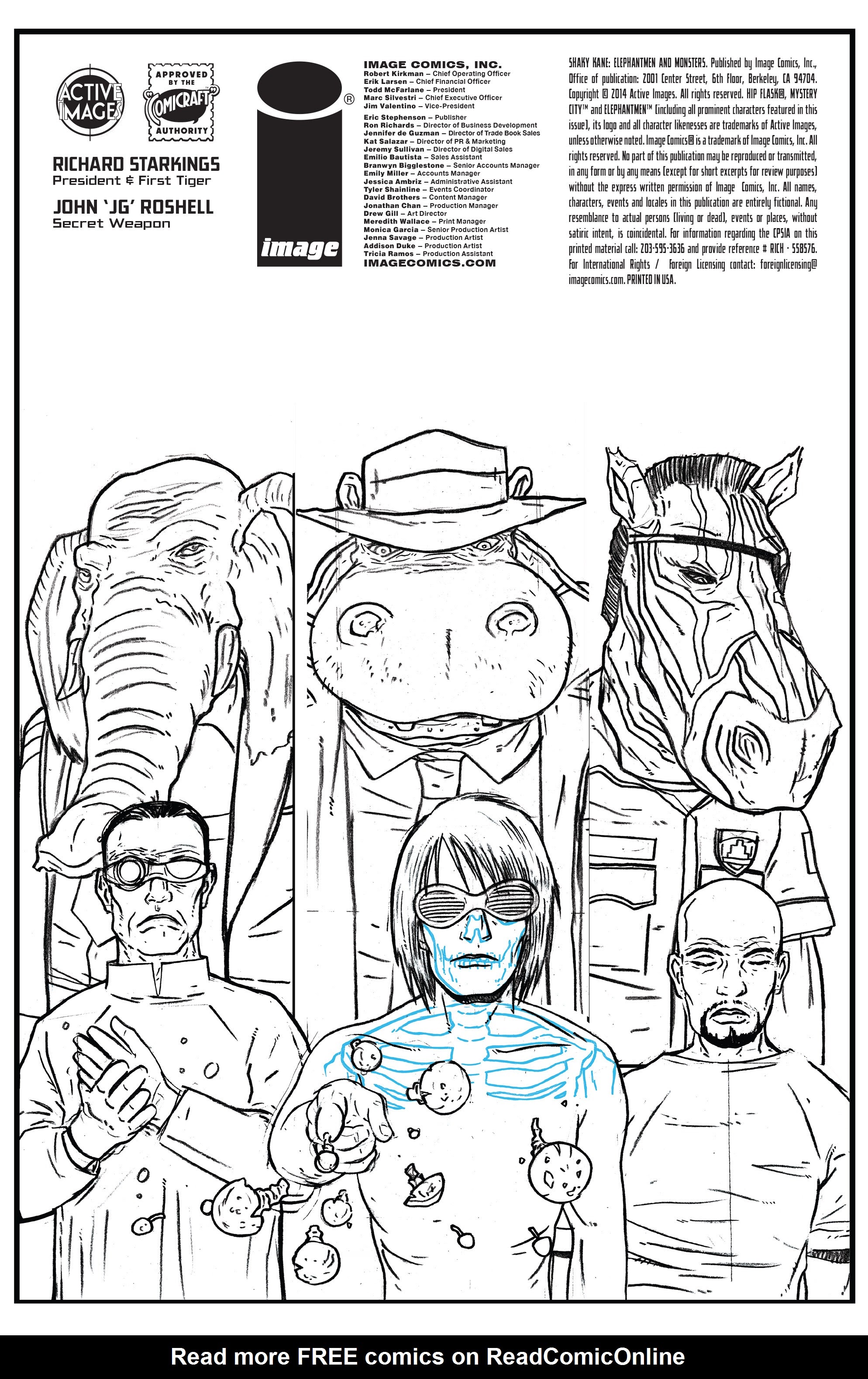 Read online Shaky Kane: Elephantmen & Monsters comic -  Issue # TPB - 2
