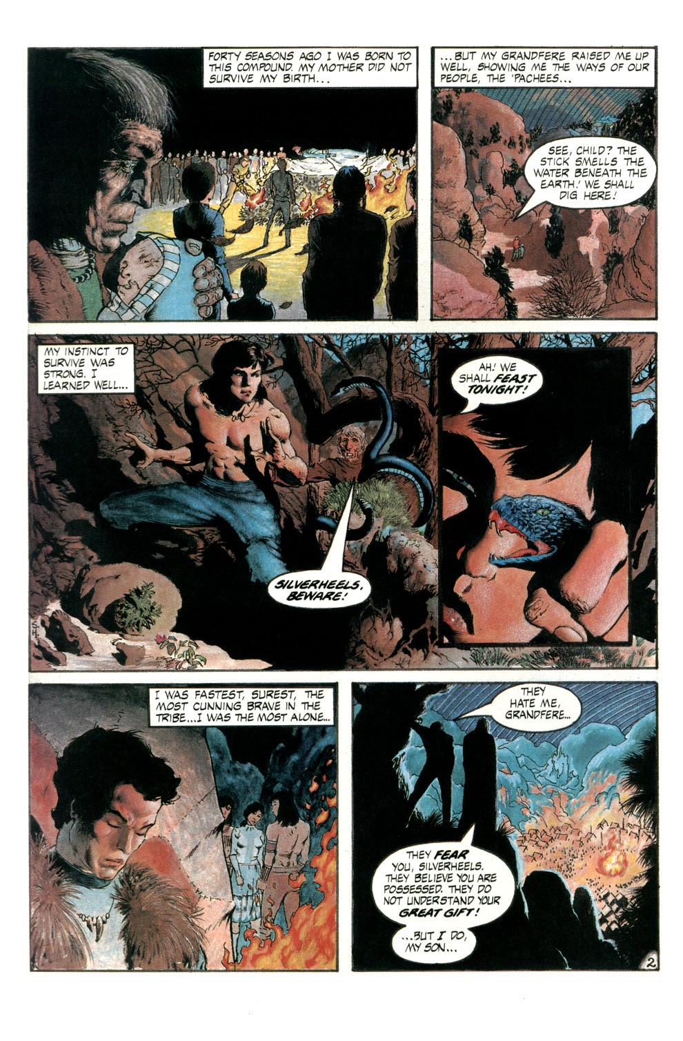 Read online Silverheels comic -  Issue #1 - 4