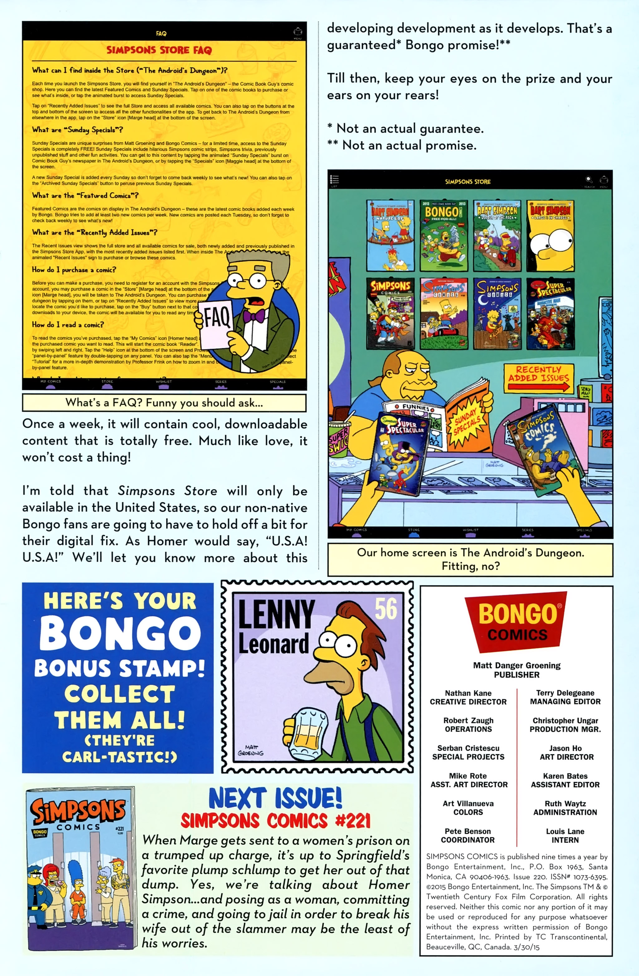 Read online Simpsons Comics comic -  Issue #220 - 29