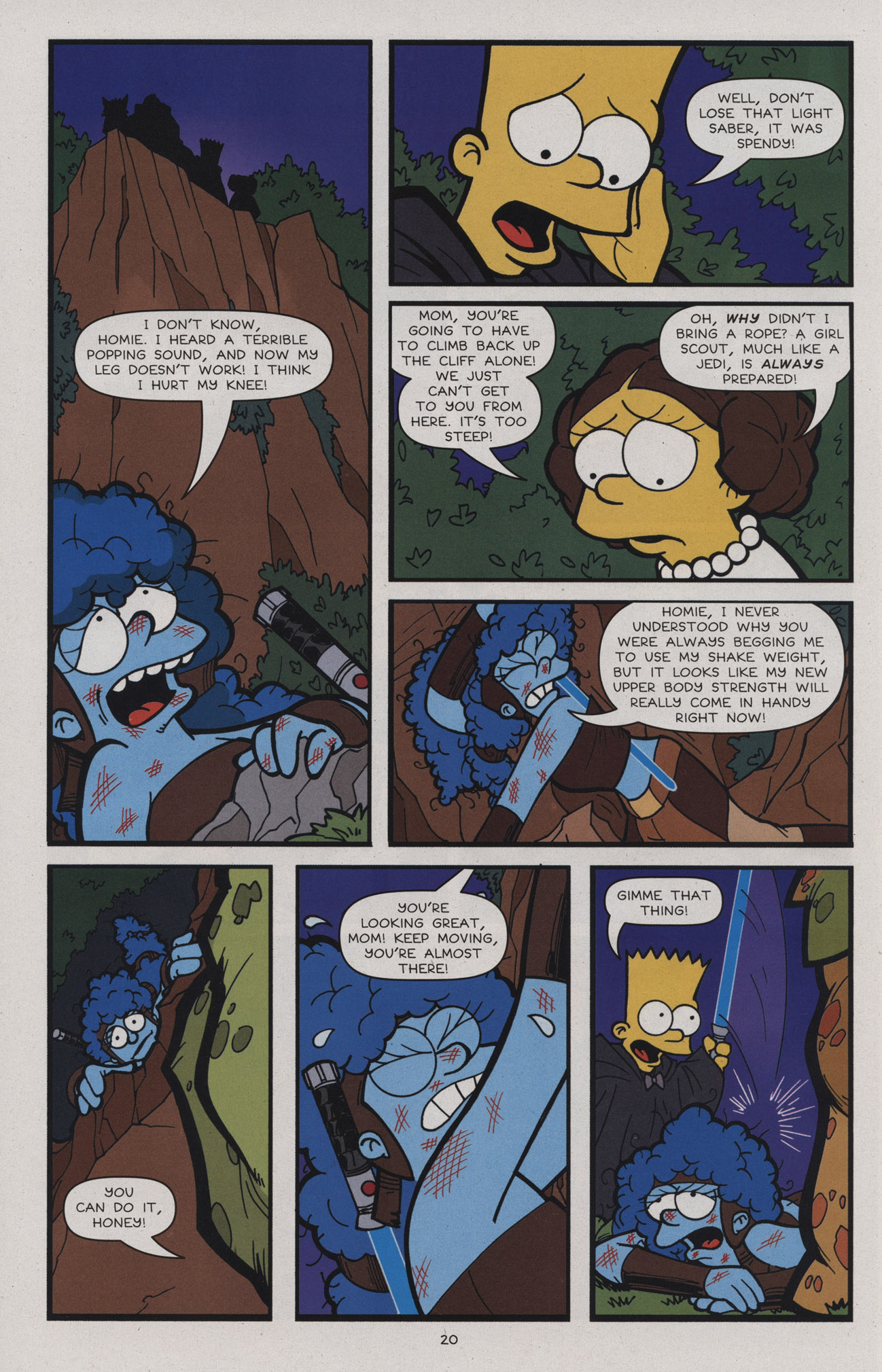 Read online Treehouse of Horror comic -  Issue #17 - 23