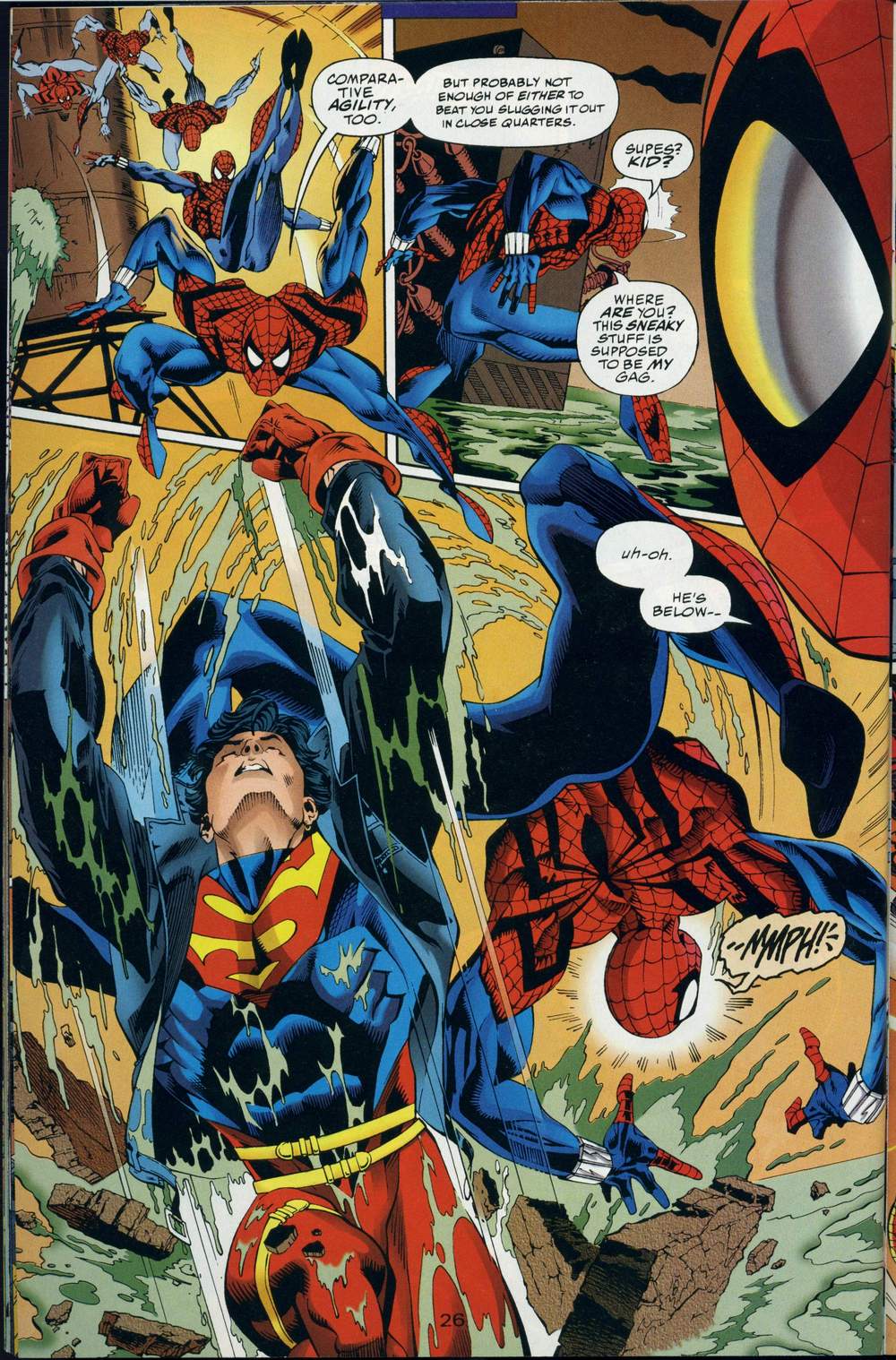 Read online DC vs. Marvel comic -  Issue #3 - 27