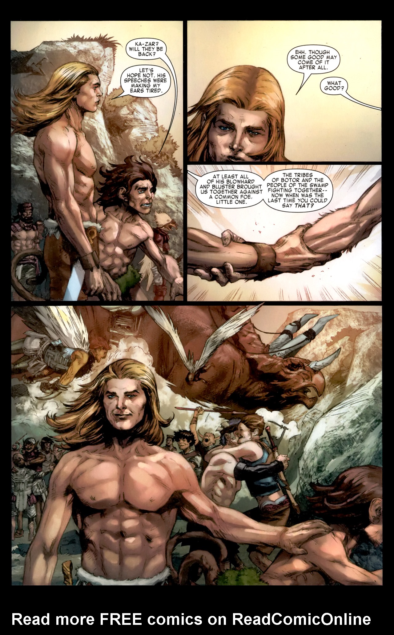 Read online Ka-Zar (2011) comic -  Issue #5 - 21