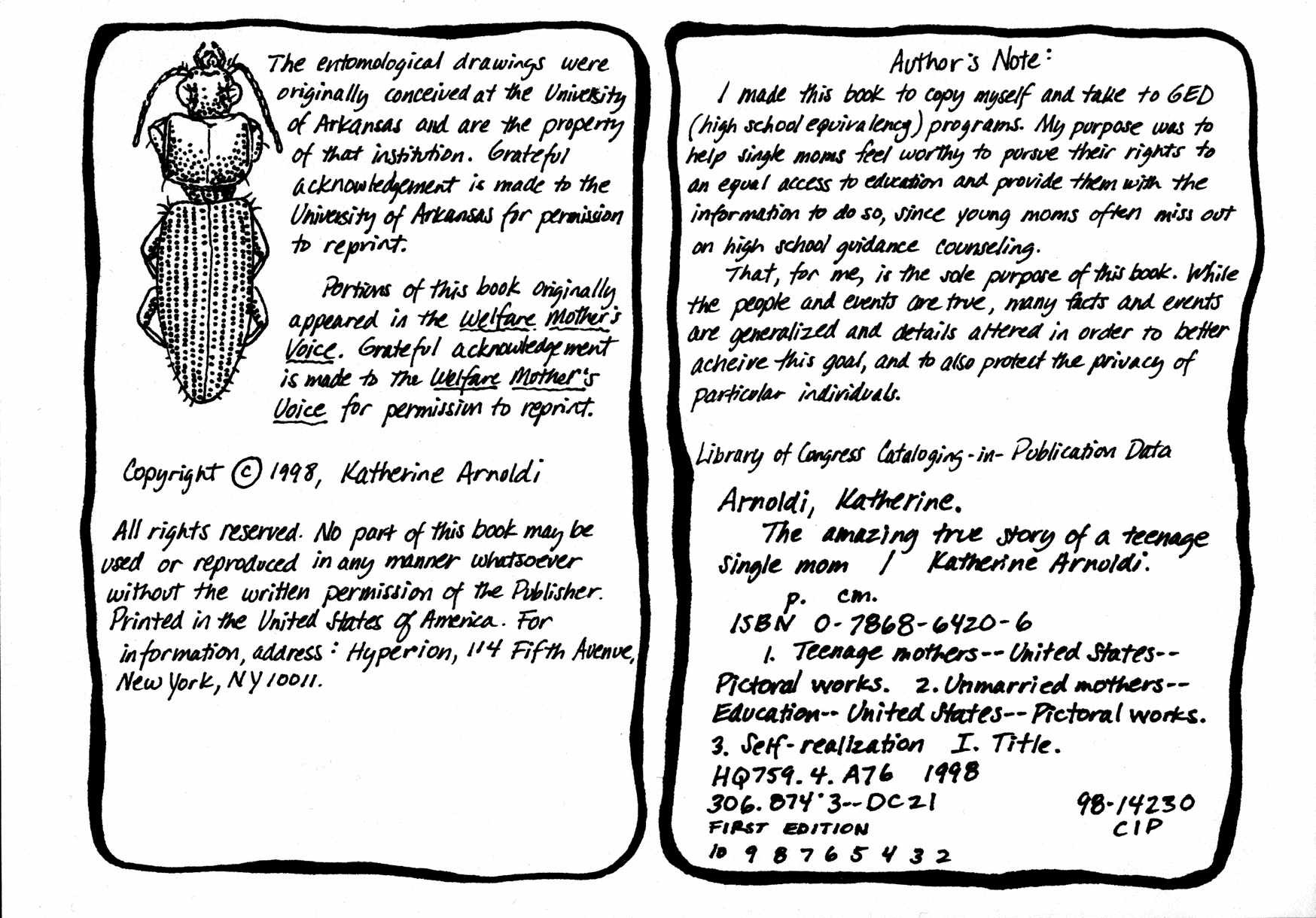 Read online Amazing True Story of a Teenage Single Mom comic -  Issue # TPB (Part 1) - 4