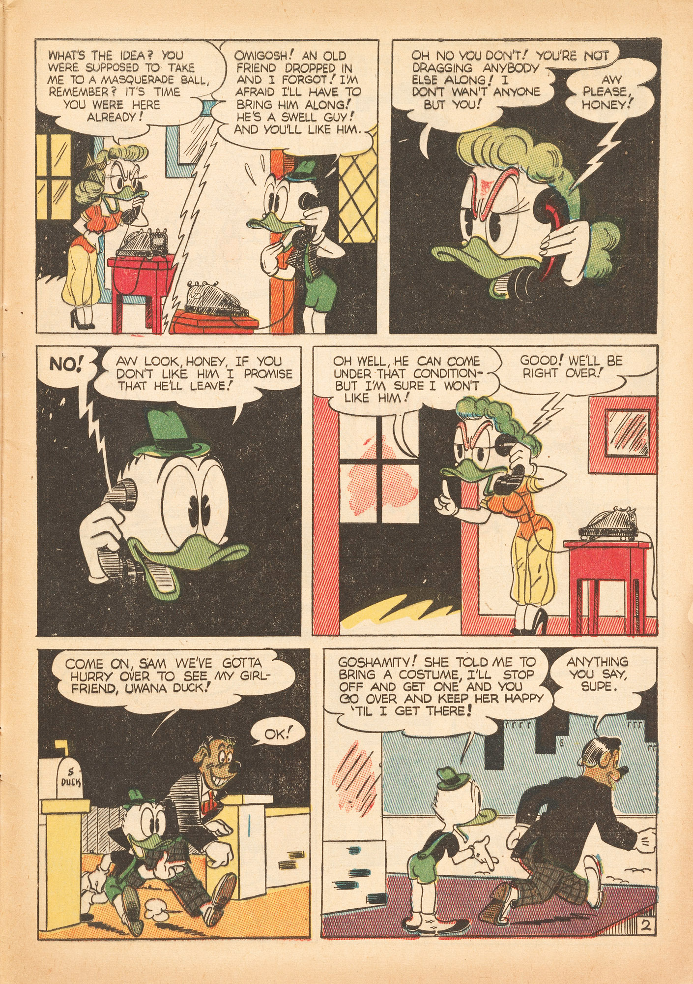 Read online Super Duck Comics comic -  Issue #15 - 43