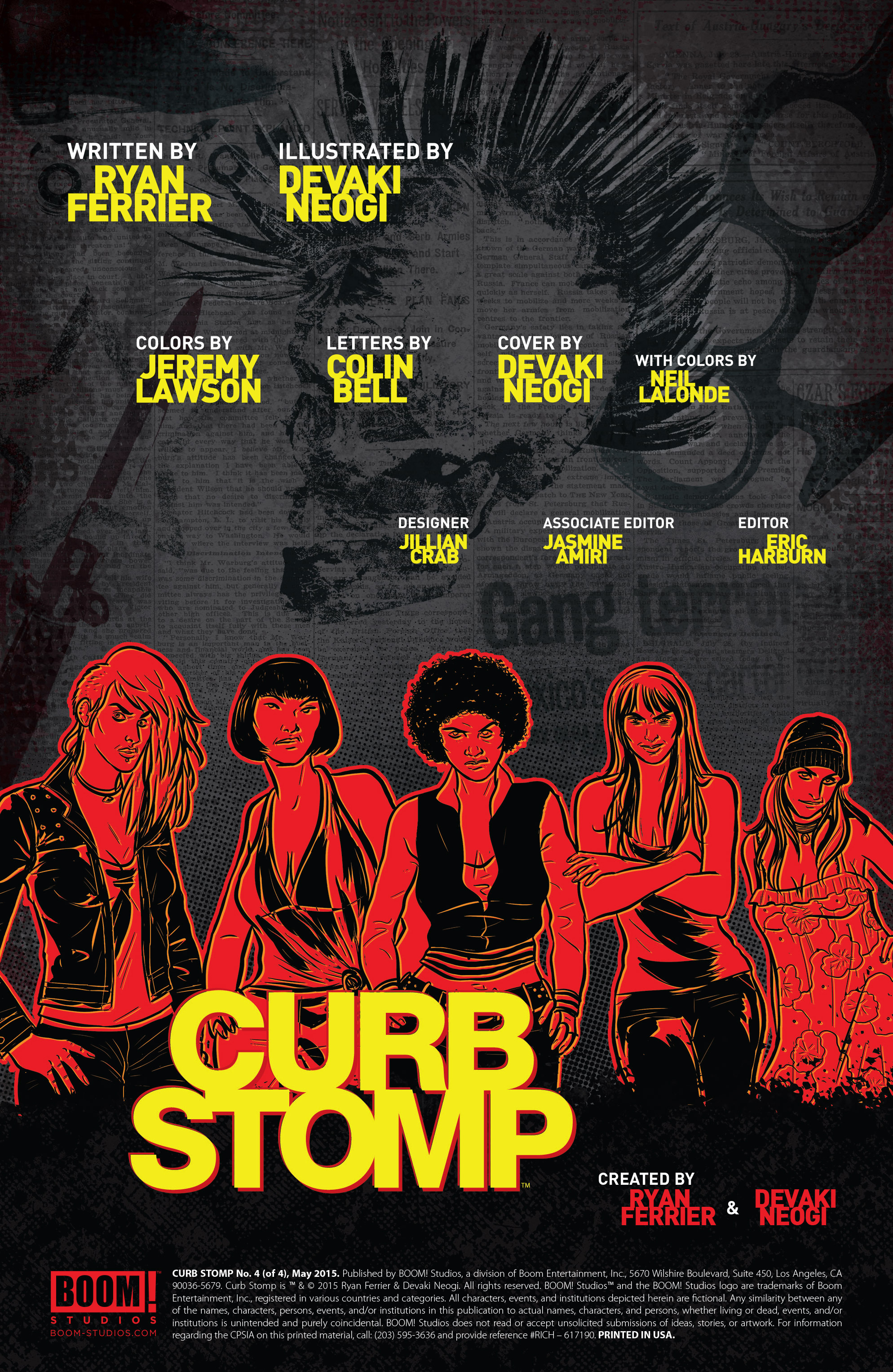 Read online Curb Stomp comic -  Issue #4 - 2