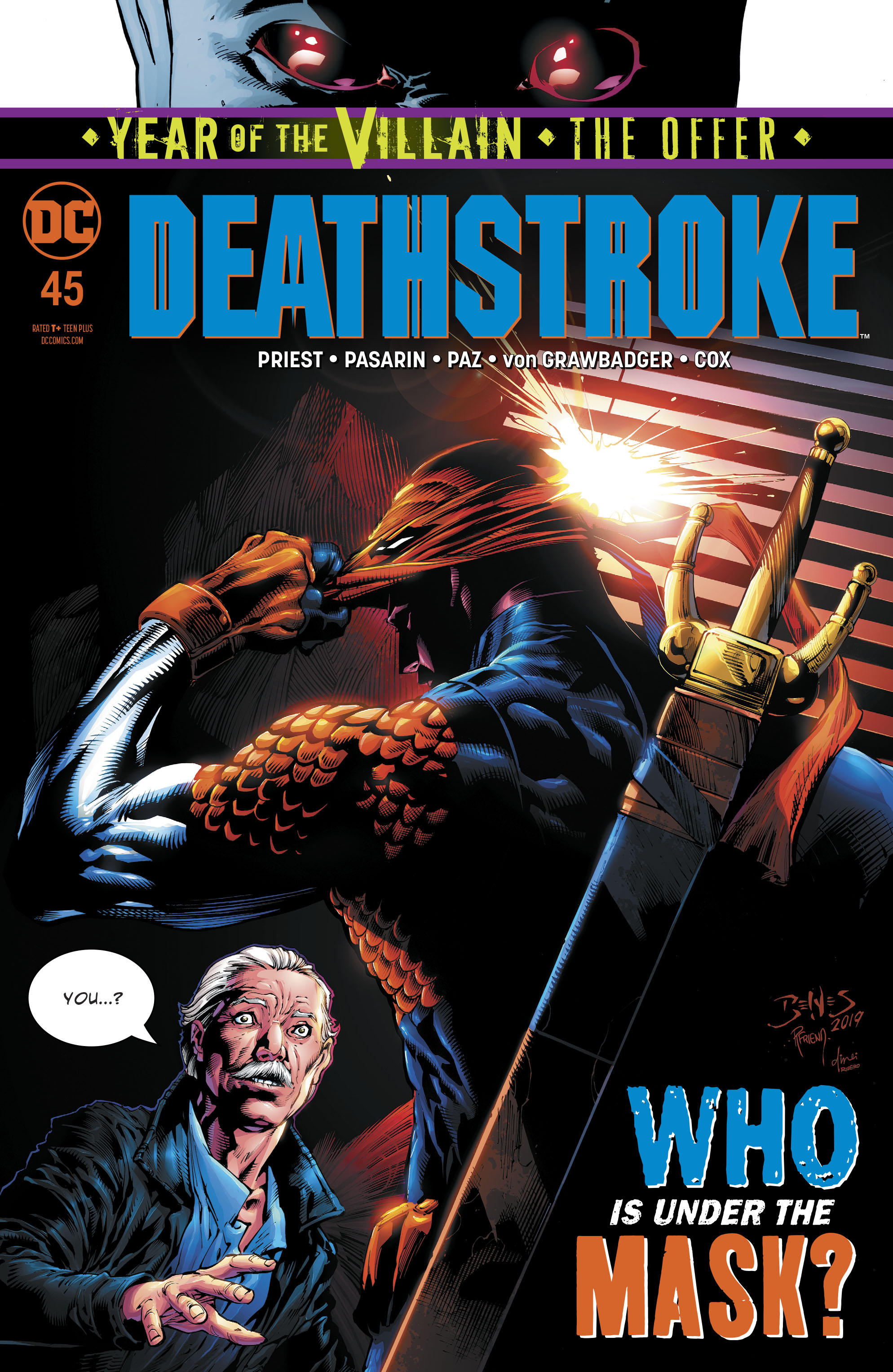 Read online Deathstroke (2016) comic -  Issue #45 - 1