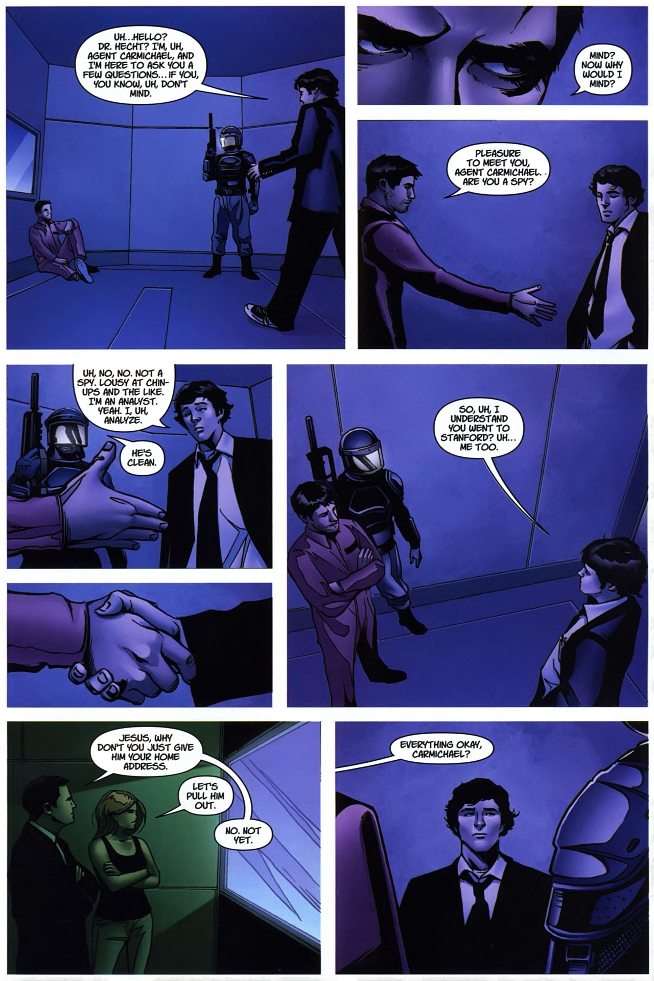 Read online Chuck comic -  Issue #1 - 14