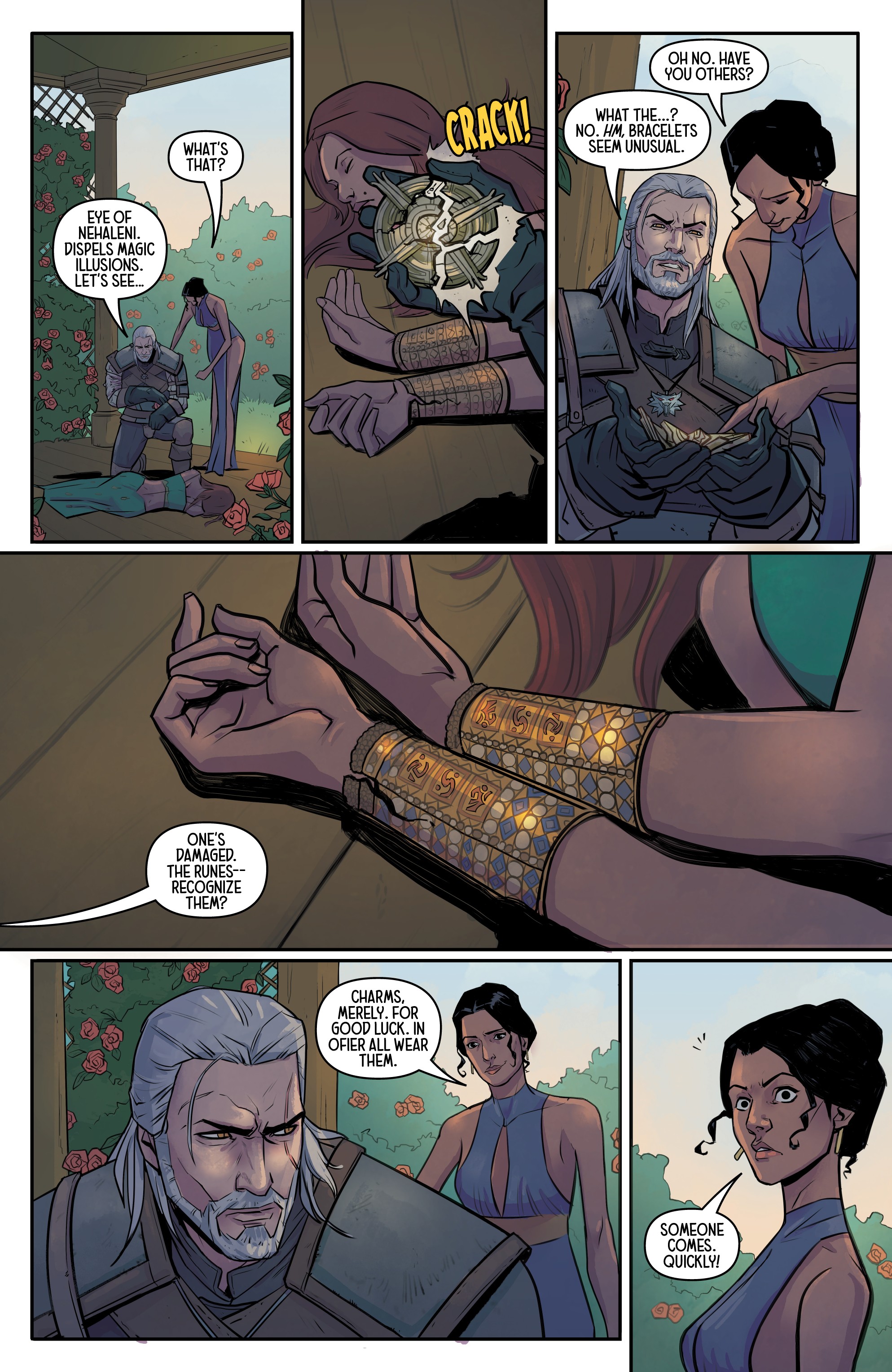 Read online The Witcher: Of Flesh and Flame comic -  Issue #2 - 20