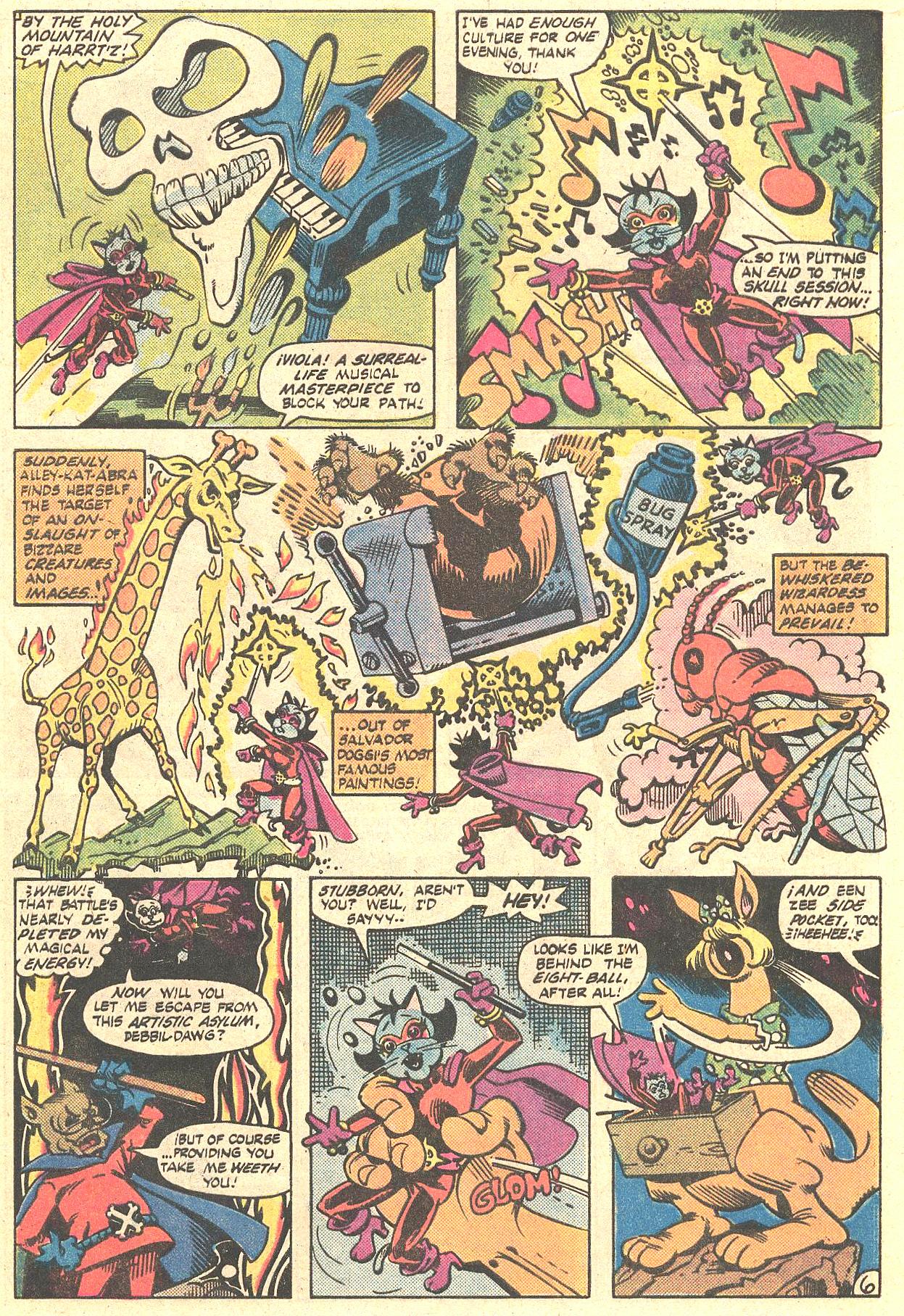 Read online Captain Carrot and His Amazing Zoo Crew! comic -  Issue #9 - 25