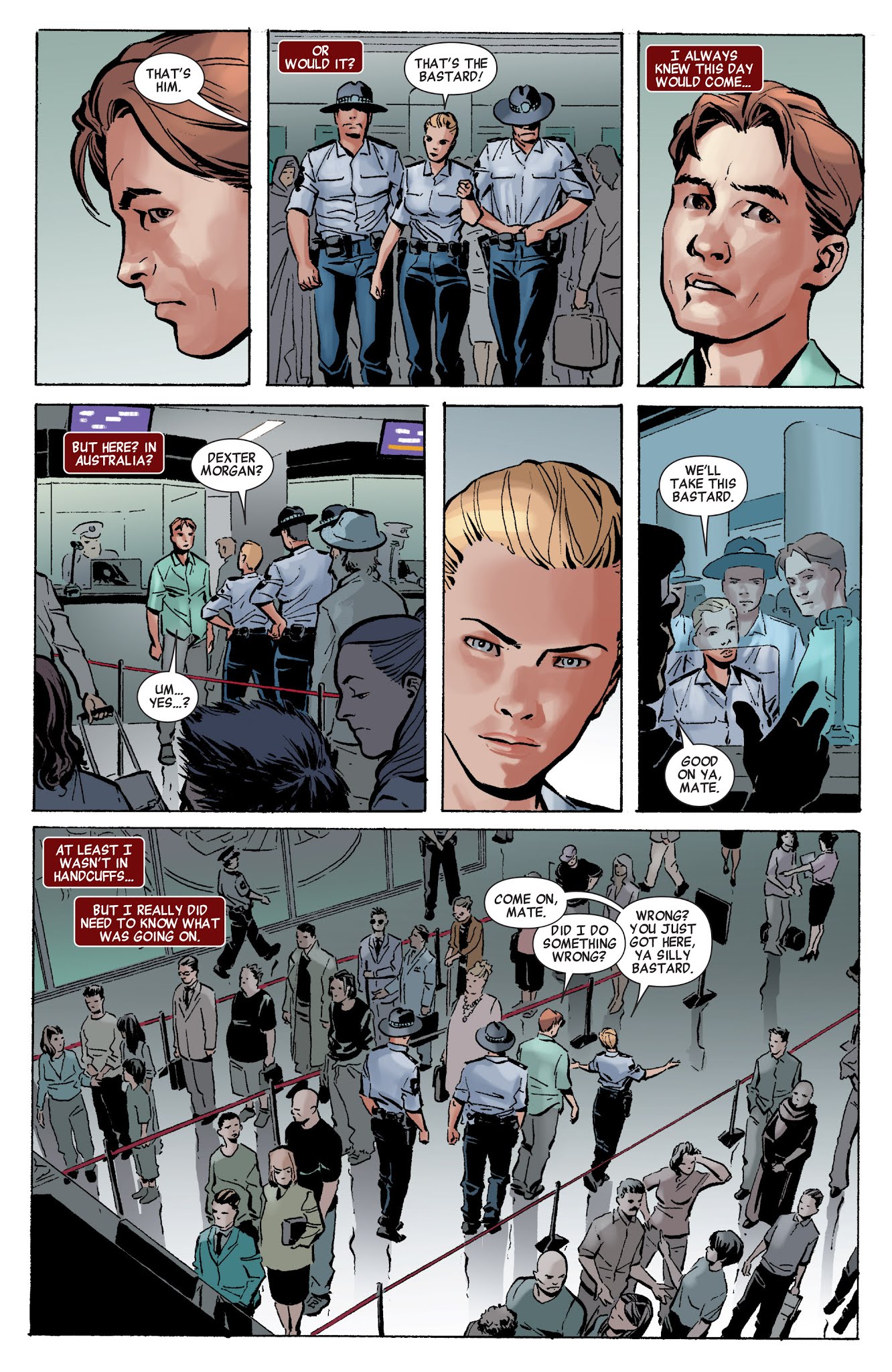 Read online Dexter: Down Under comic -  Issue #1 - 10