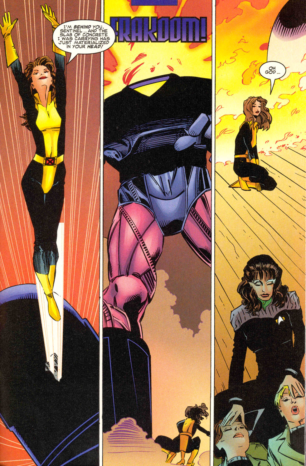 Read online Star Trek: The Next Generation/X-Men: Second Contact comic -  Issue # Full - 54