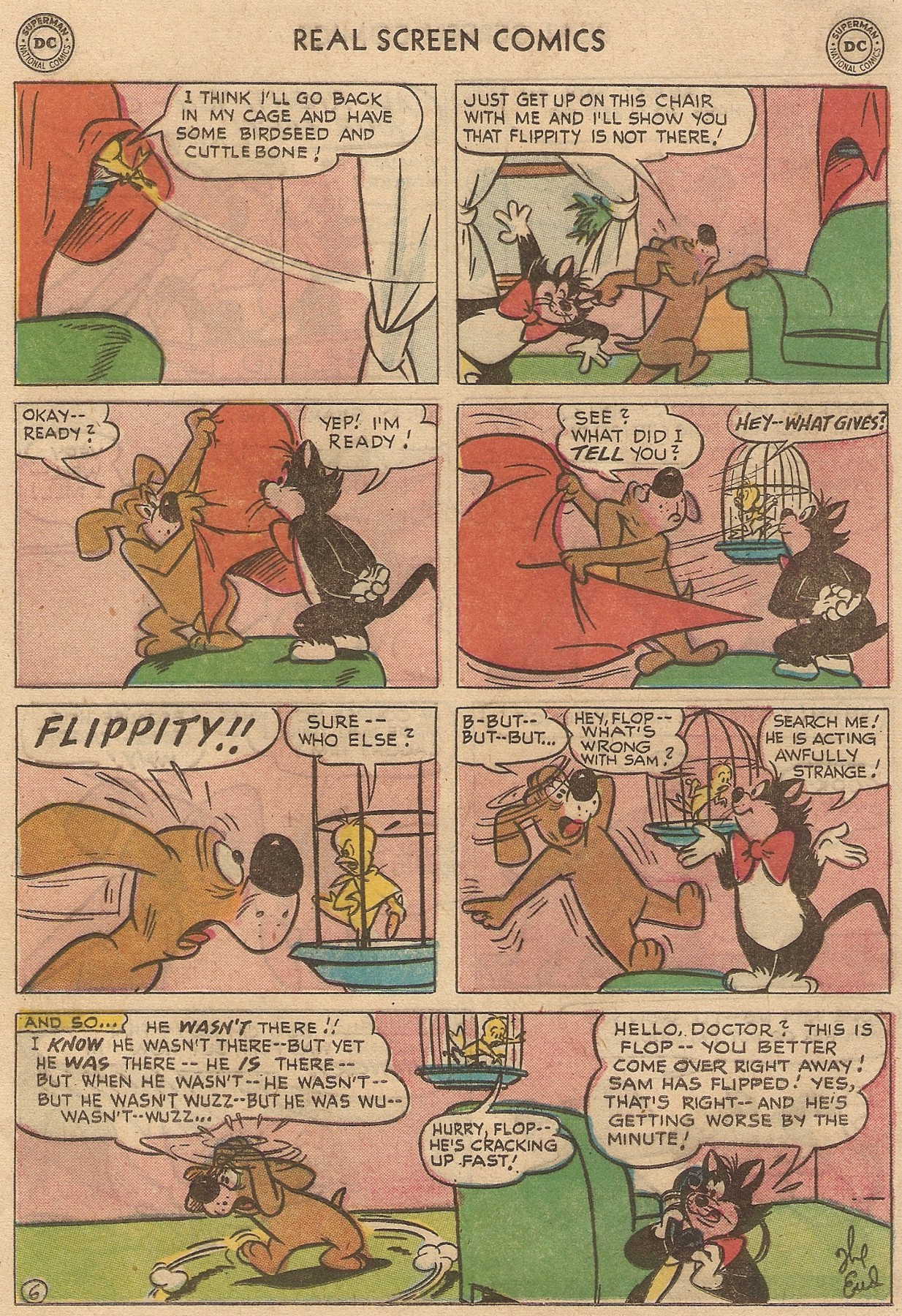 Read online Real Screen Comics comic -  Issue #109 - 16