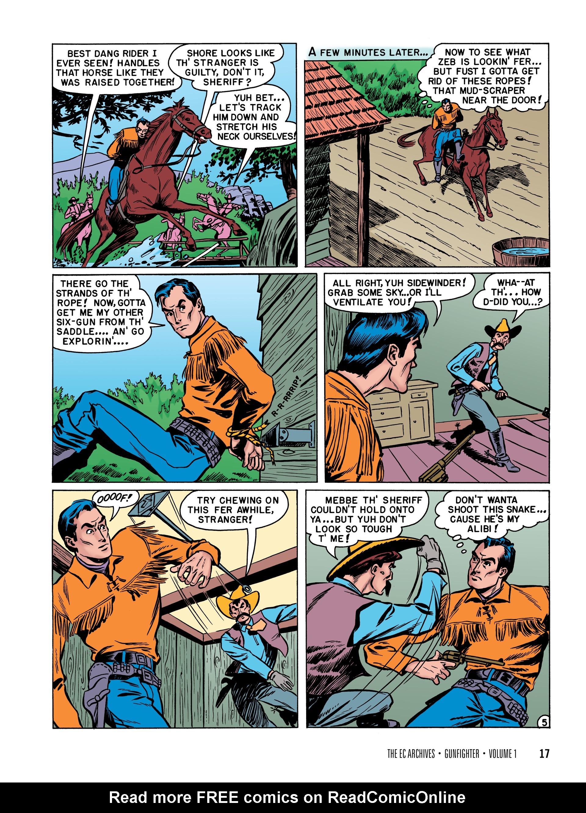 Read online The EC Archives: Gunfighter comic -  Issue # TPB (Part 1) - 20