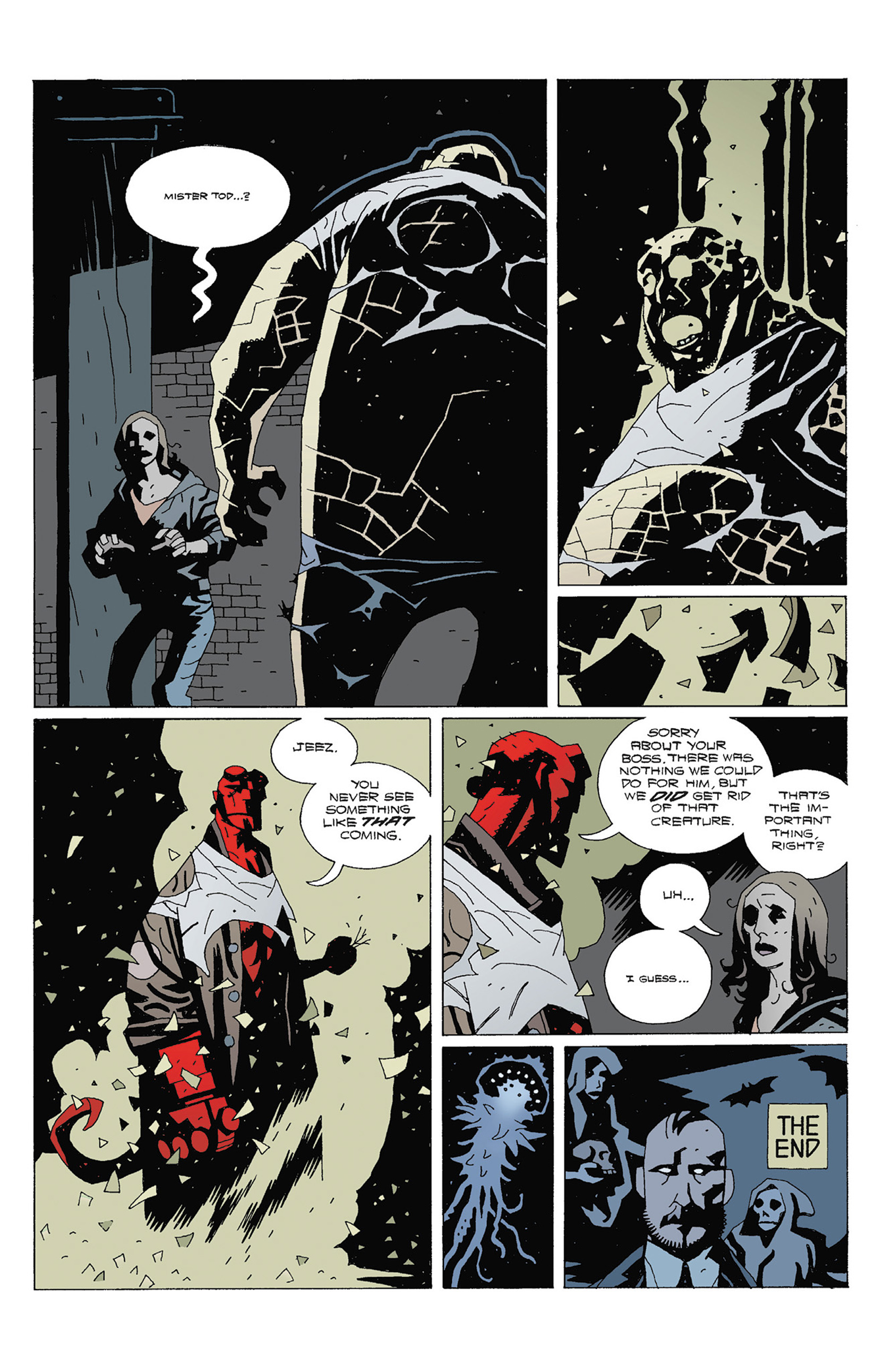 Read online Hellboy: The Right Hand of Doom comic -  Issue # TPB - 51