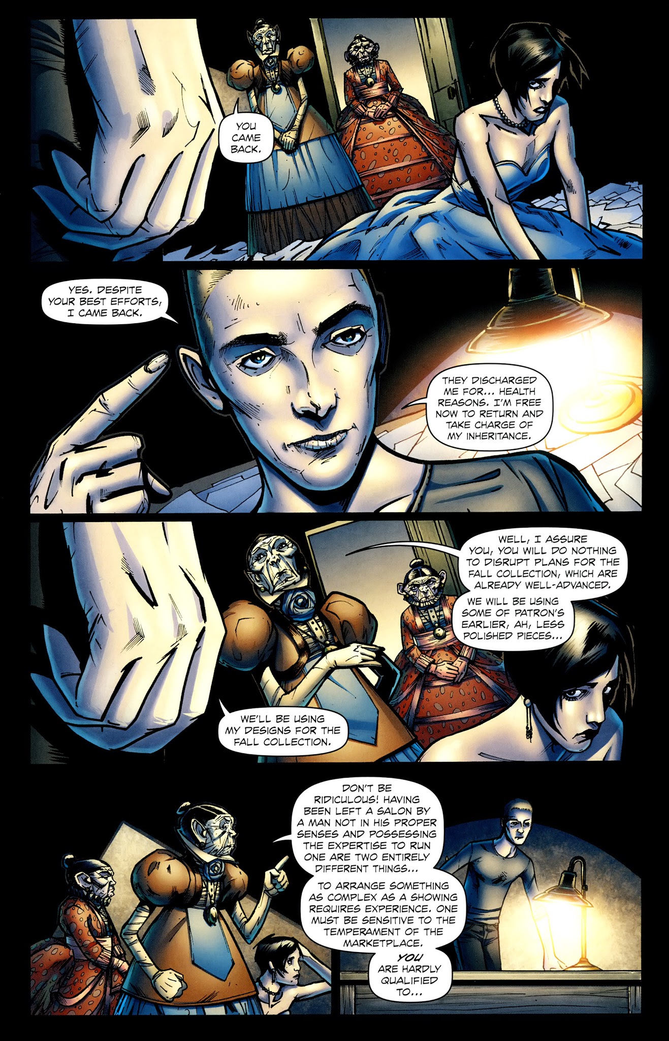 Read online Fashion Beast comic -  Issue #10 - 10