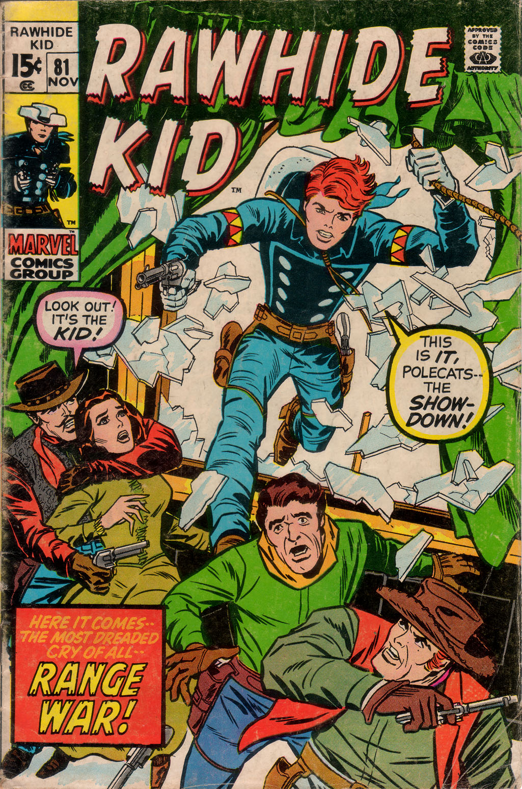 Read online The Rawhide Kid comic -  Issue #81 - 1