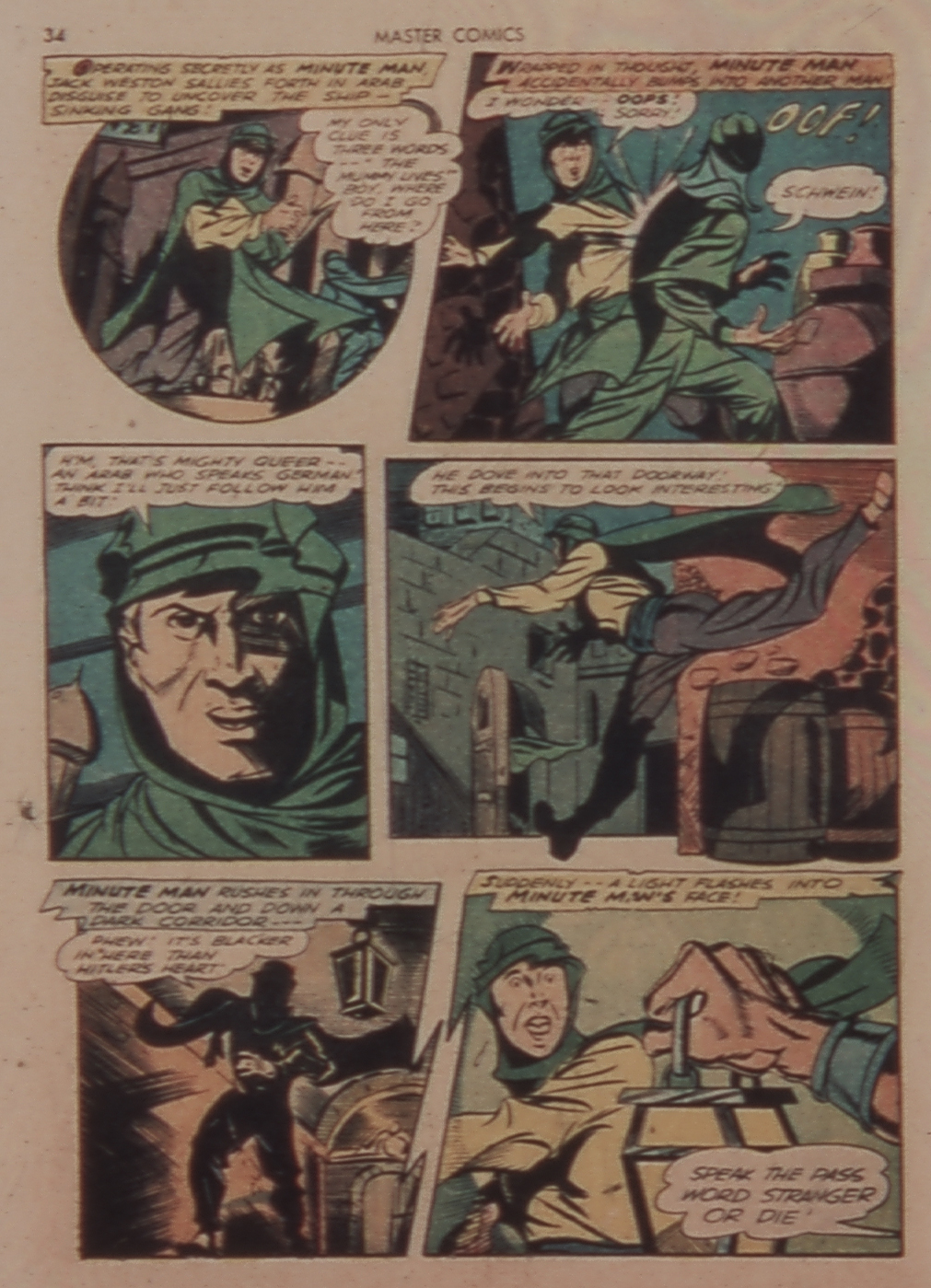 Read online Master Comics comic -  Issue #36 - 34