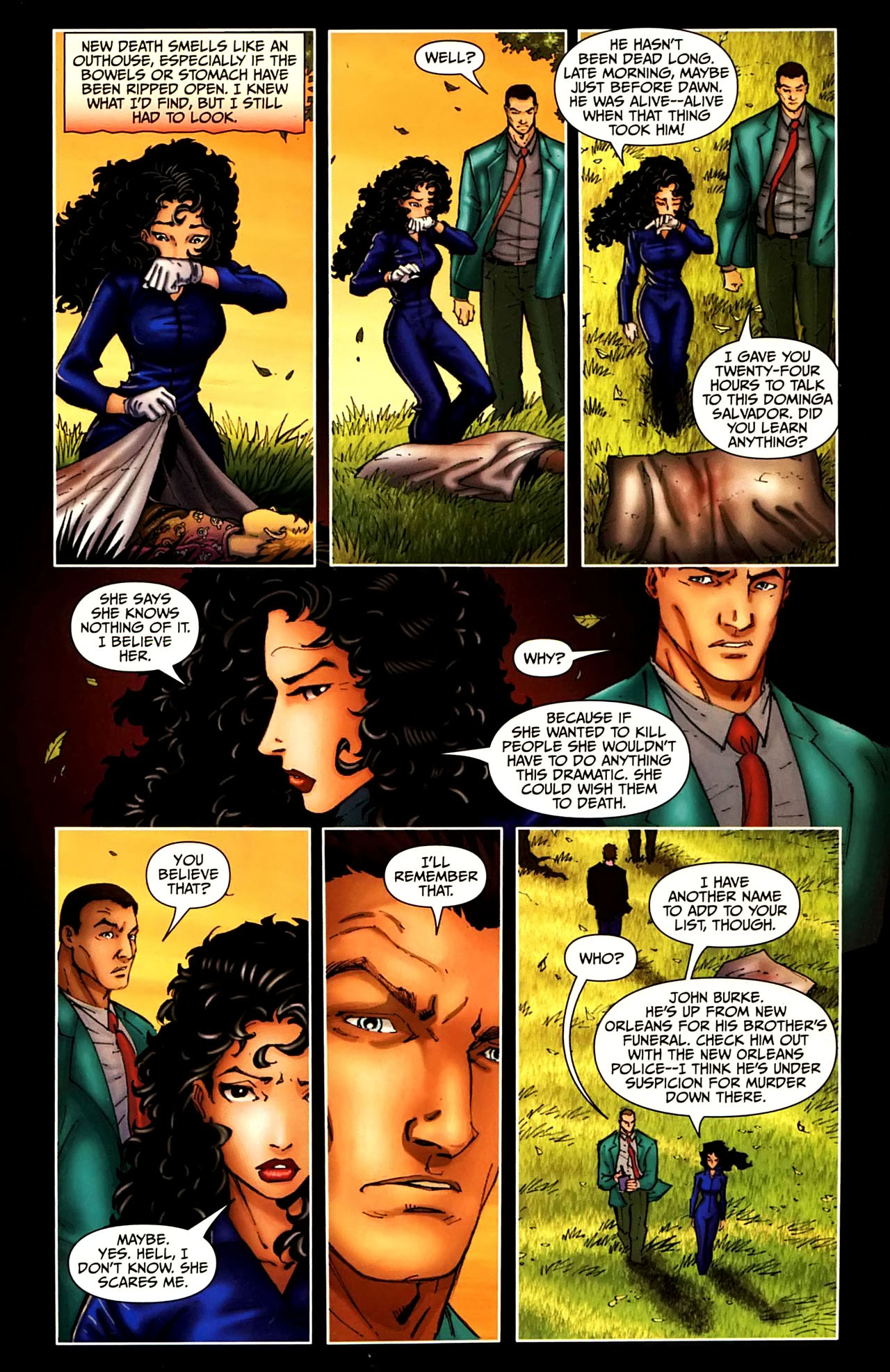 Read online Anita Blake: The Laughing Corpse - Book One comic -  Issue #3 - 22