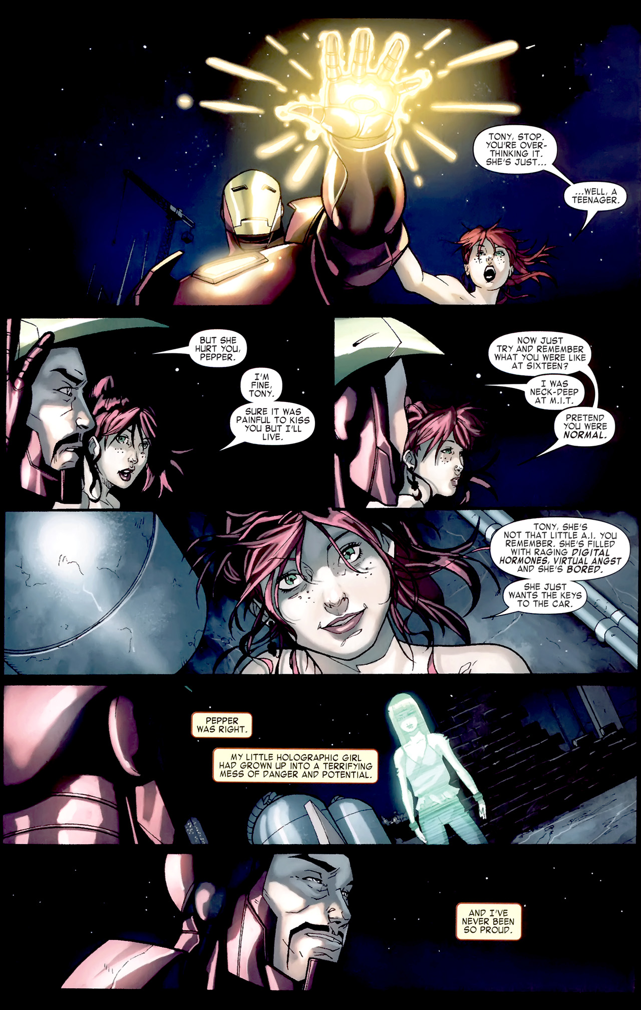 Read online Iron Man: Iron Protocols comic -  Issue # Full - 33