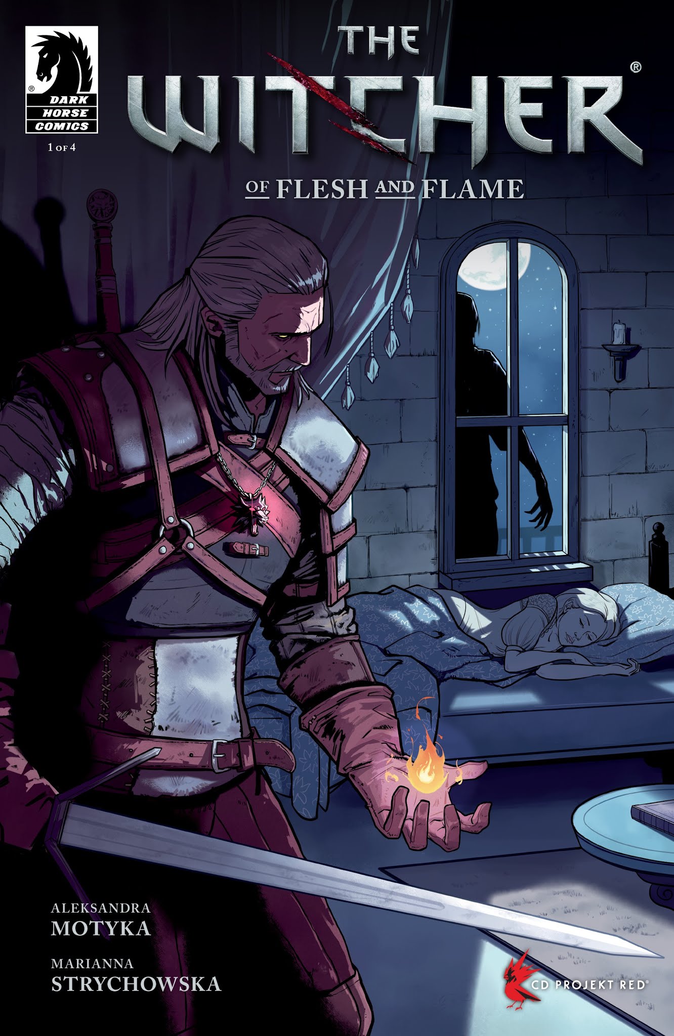 Read online The Witcher: Of Flesh and Flame comic -  Issue #1 - 1
