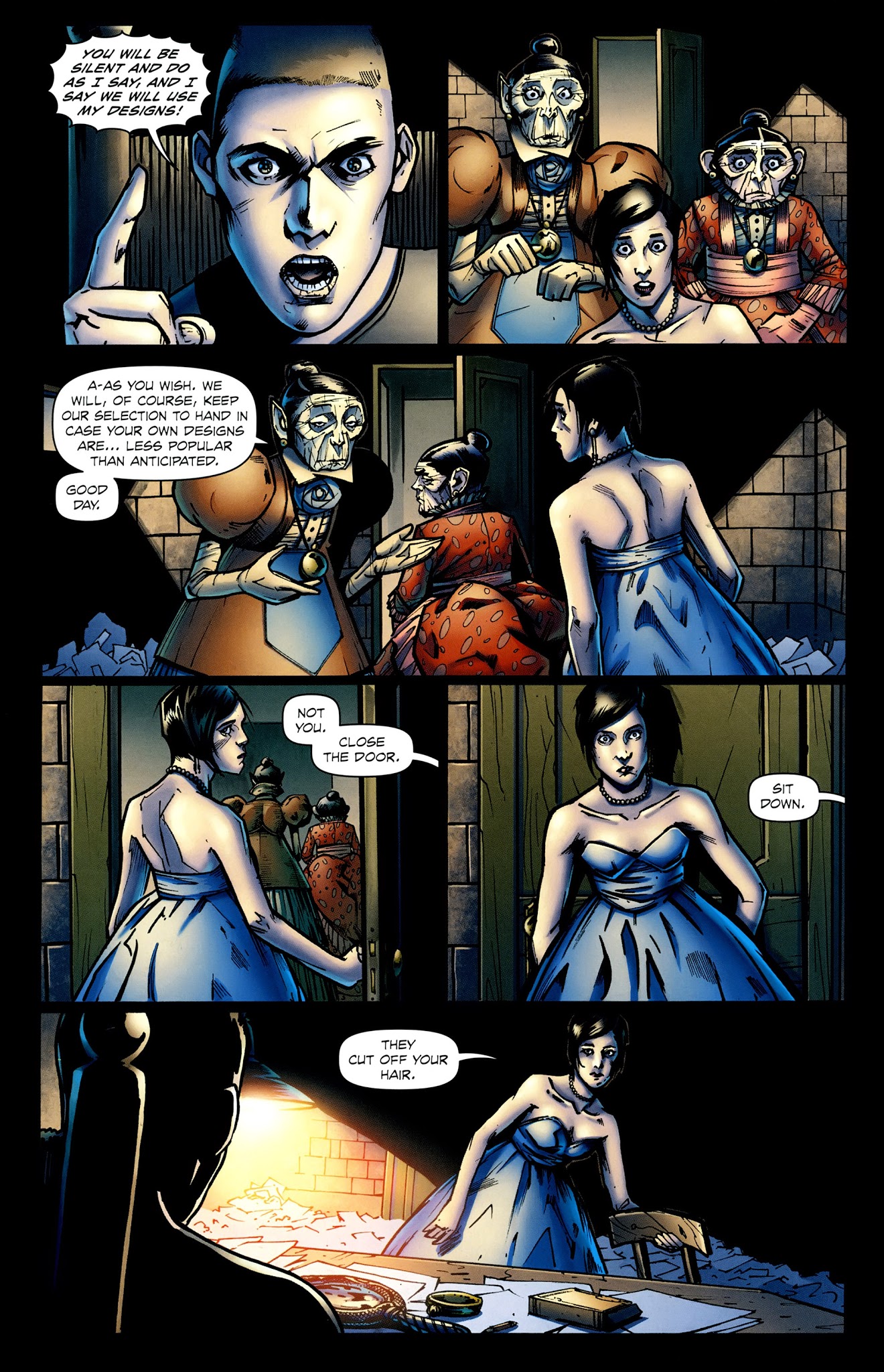Read online Fashion Beast comic -  Issue #10 - 11
