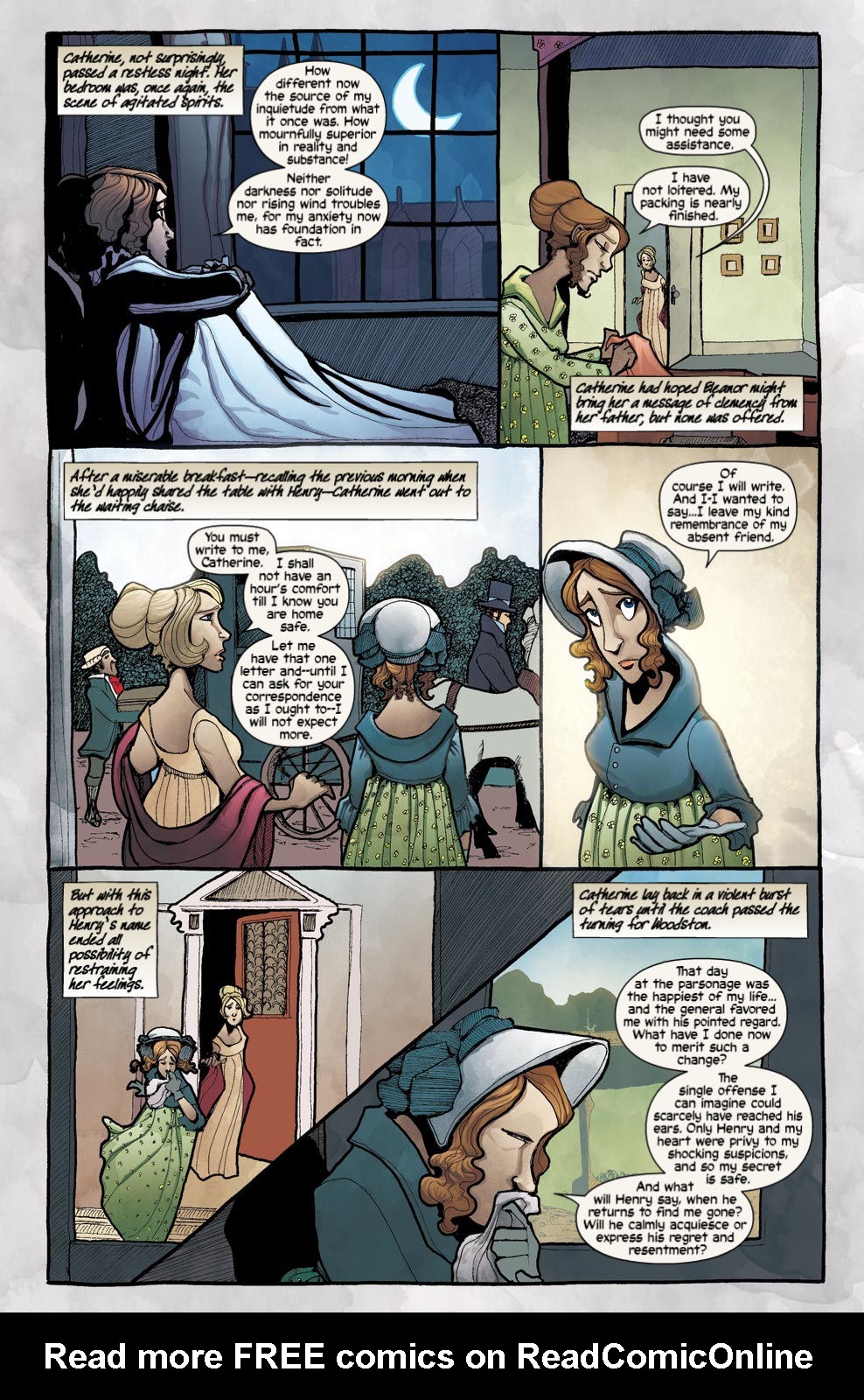 Read online Northanger Abbey comic -  Issue #5 - 15